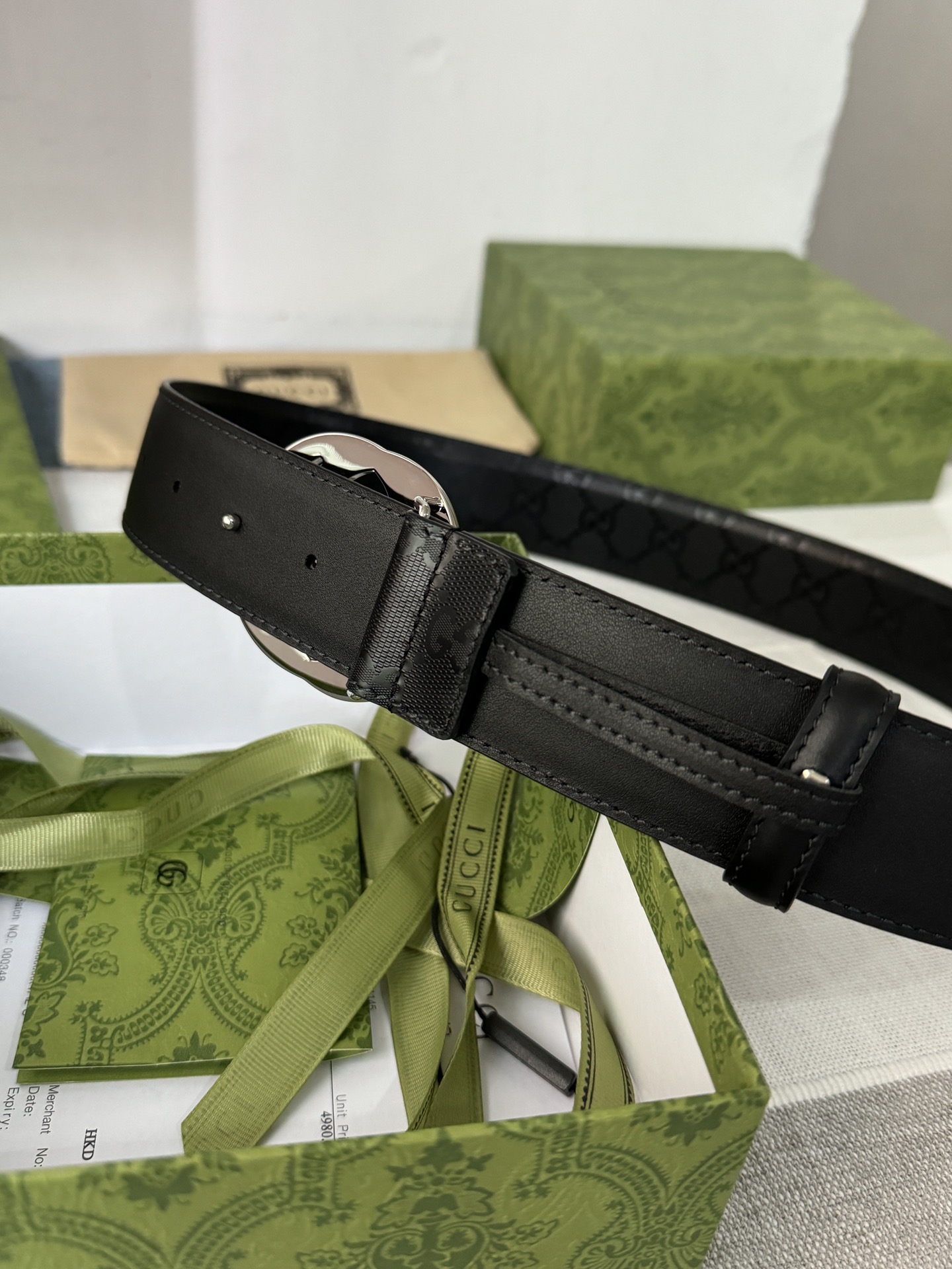 Gucci Basic Belt Black M