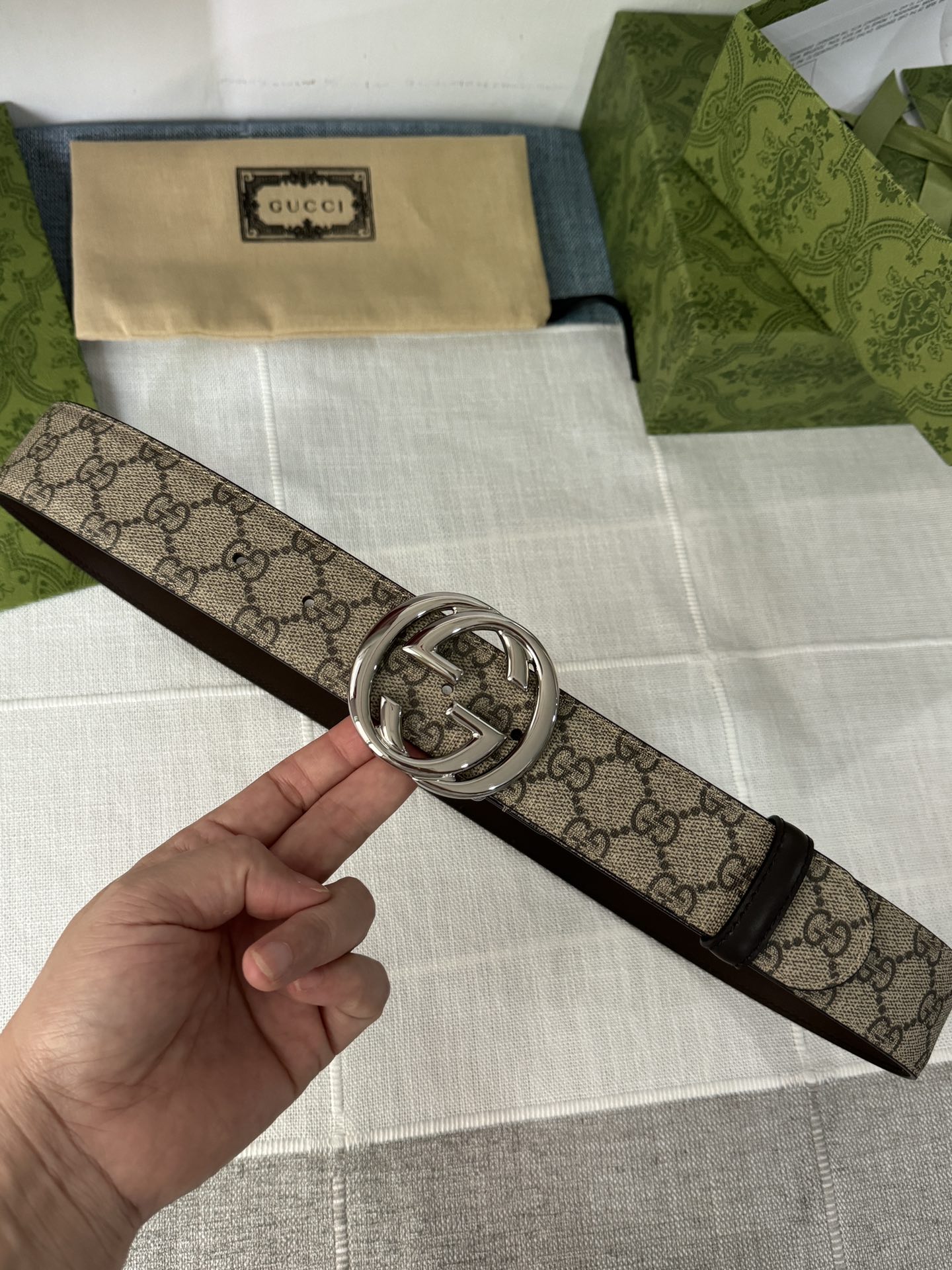 Gucci Basic Belt Black M