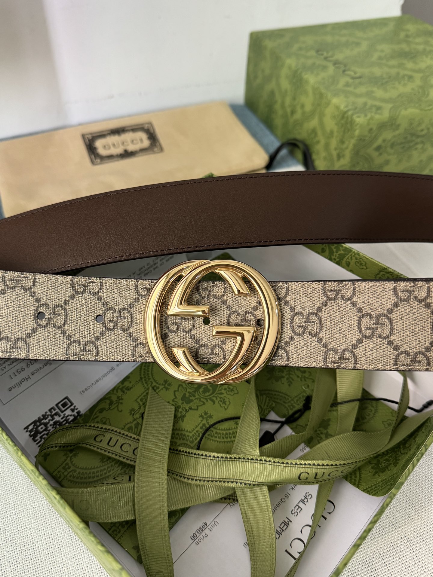 Gucci Basic Belt Black M