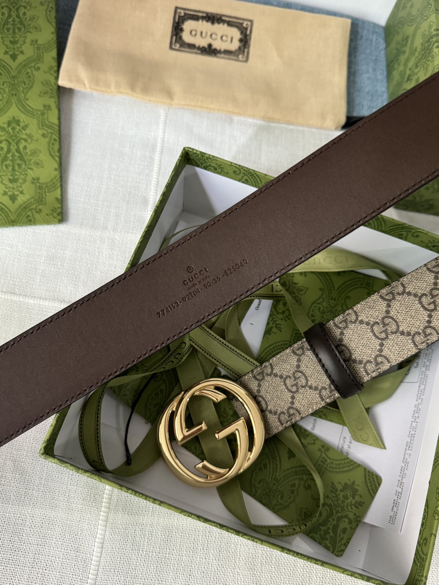 Gucci Basic Belt Black M