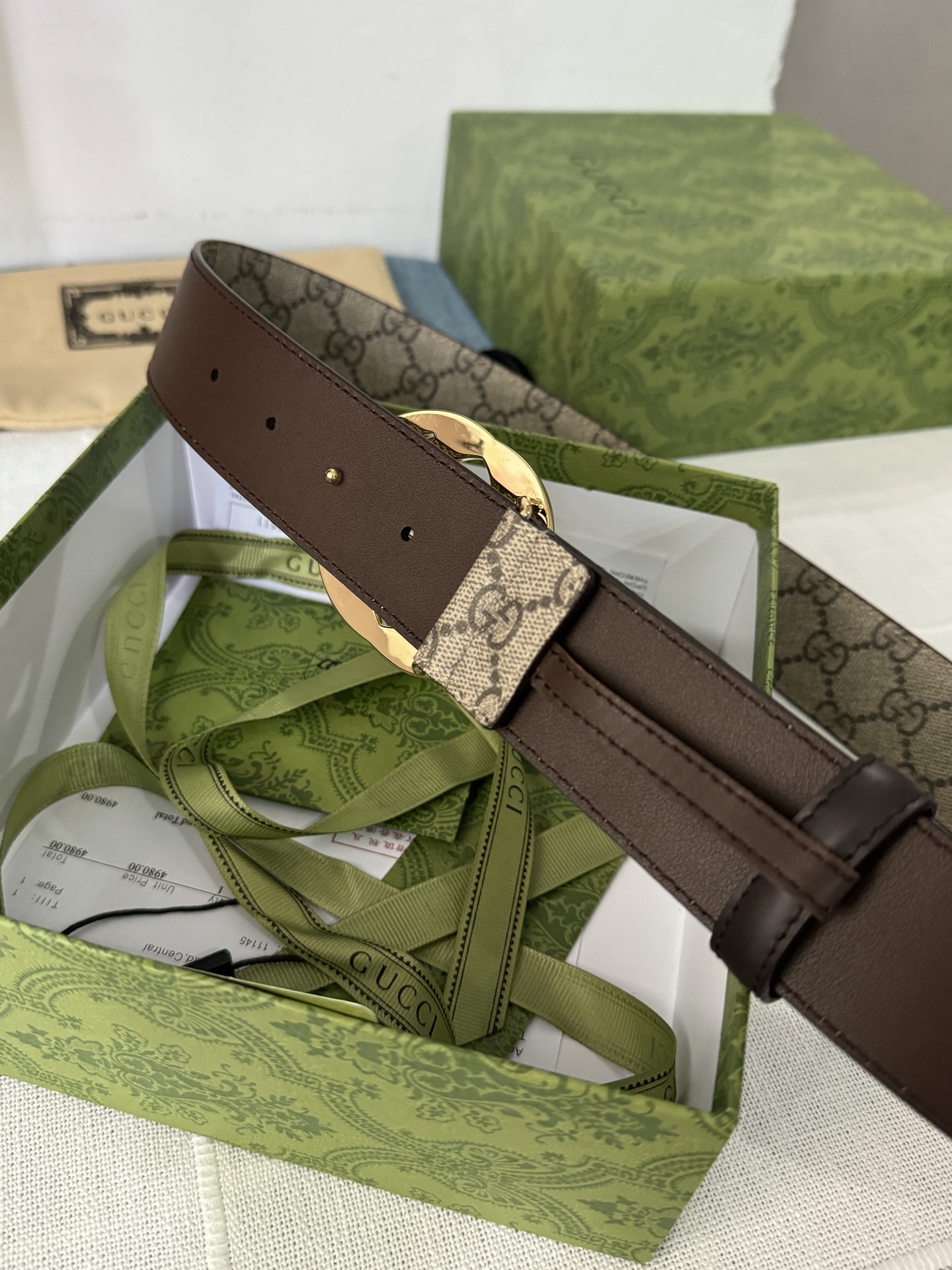 Gucci Basic Belt Black M