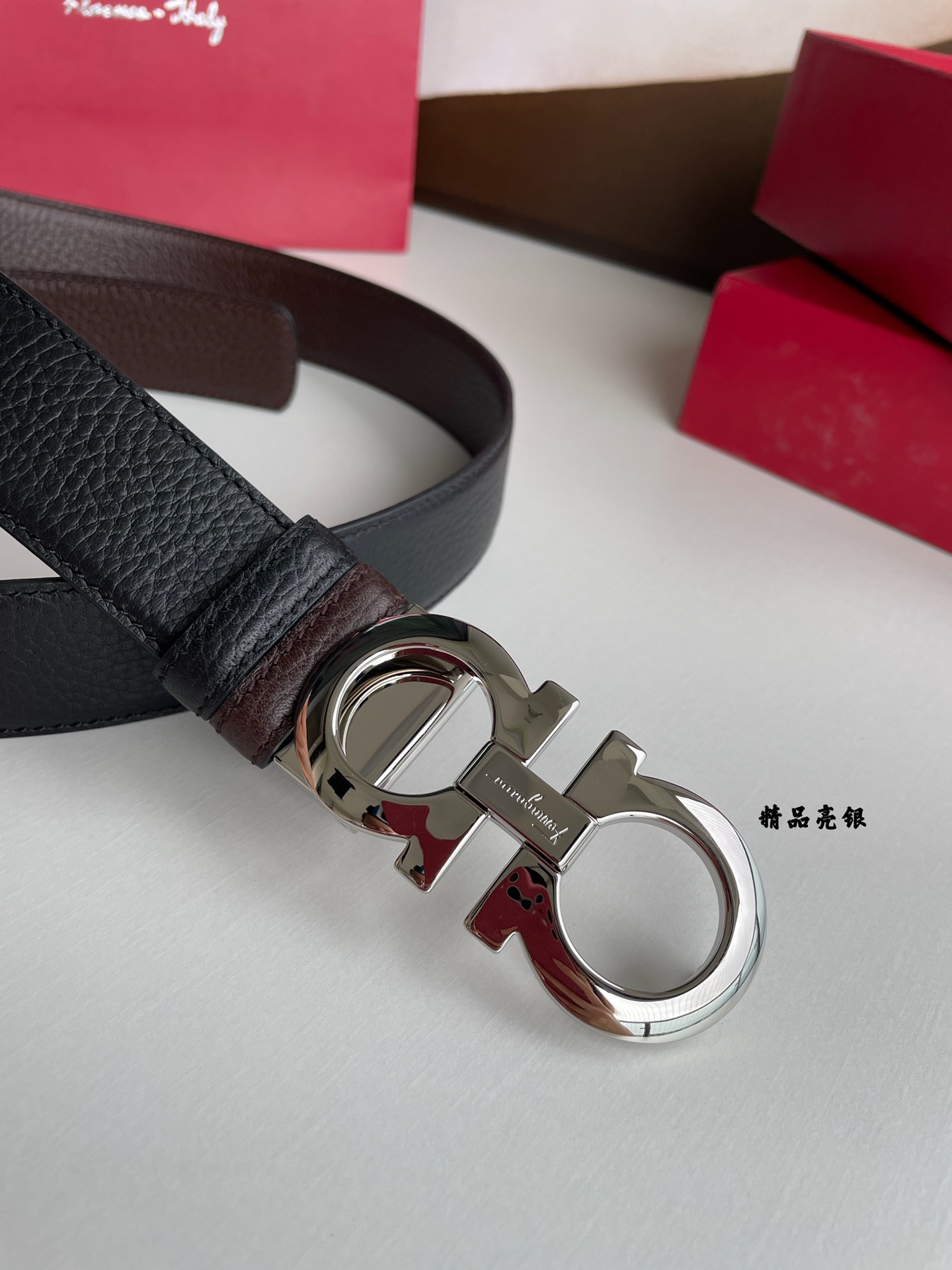 Salvatore Ferragamo Male Basic Belt Top Grain Leather M