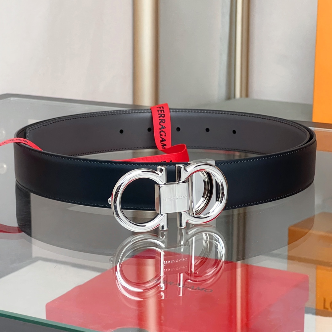Leather Belt Cow Leather Adjustable M