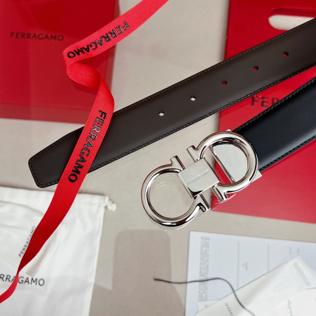 Leather Belt Cow Leather Adjustable M