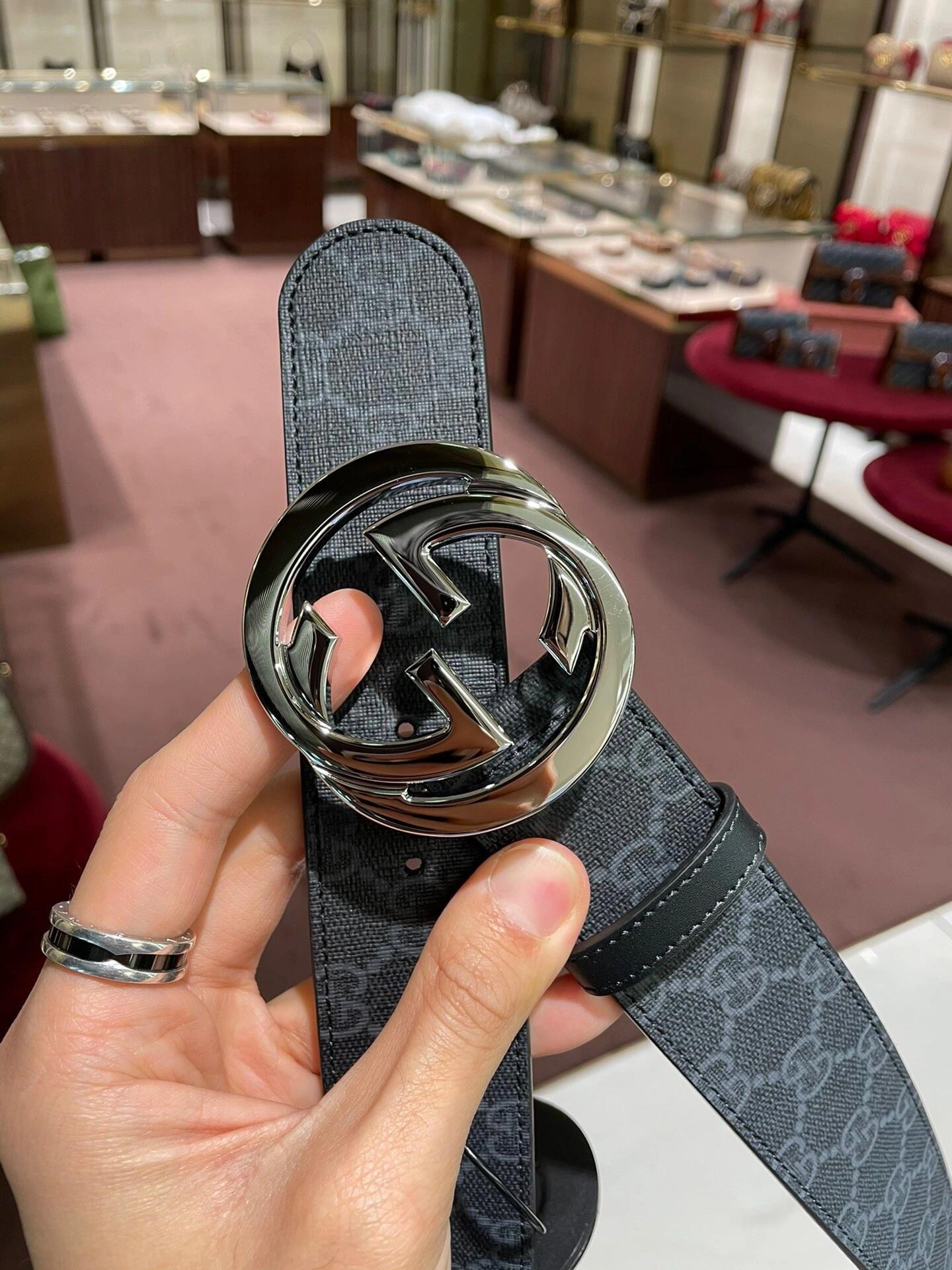 Gucci Male Leather Belt M