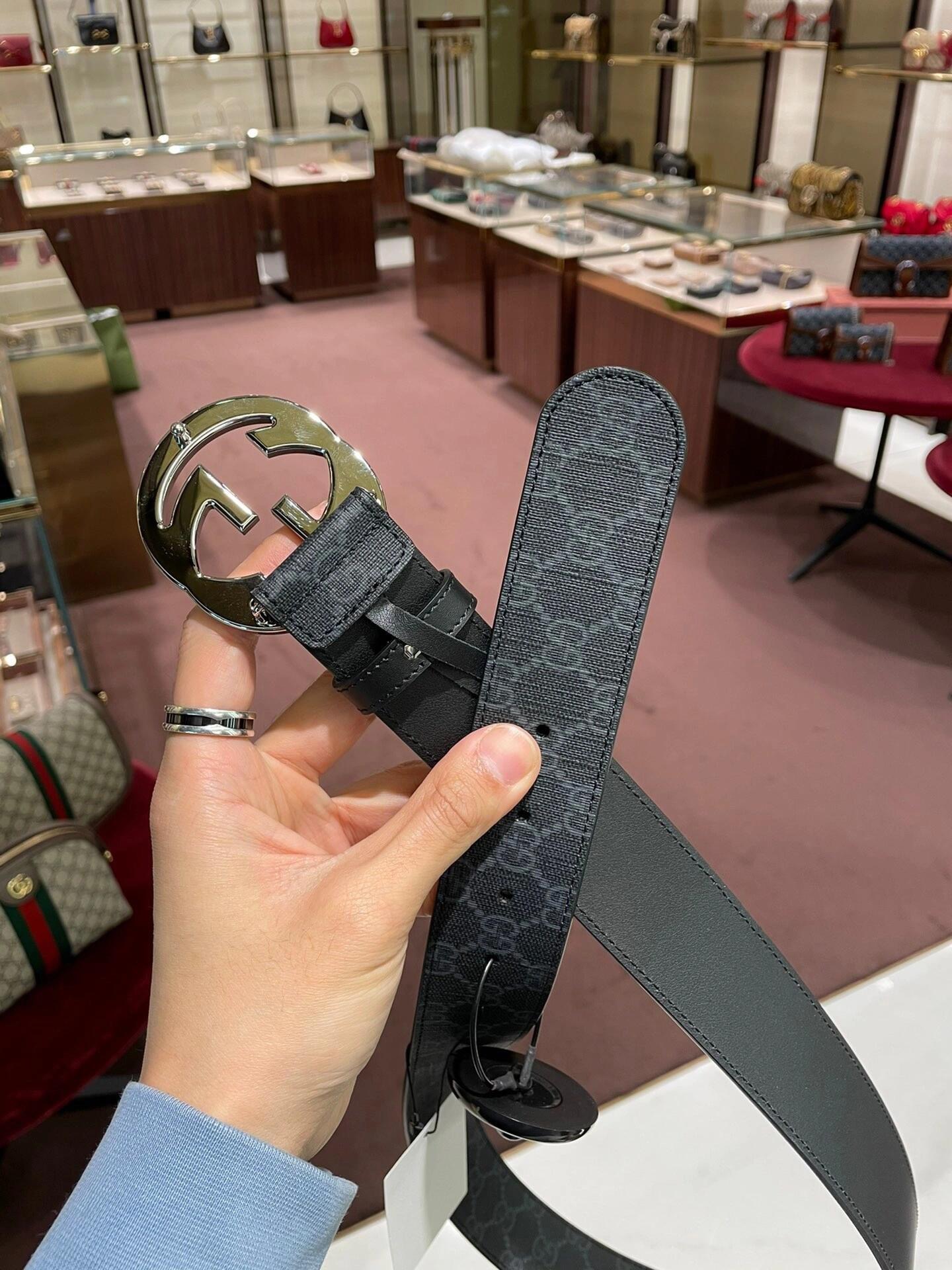 Gucci Male Leather Belt M