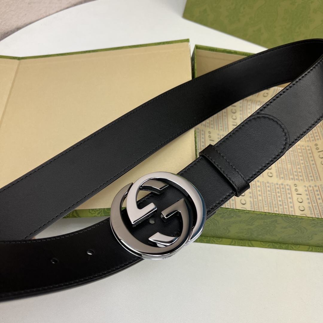 Gucci Male Basic Belt Cow Leather