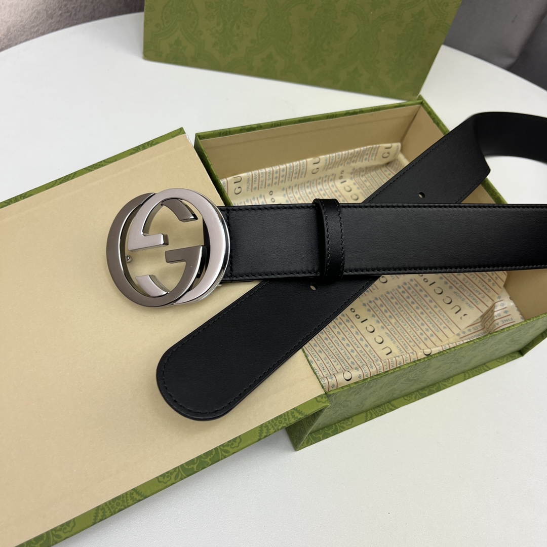 Gucci Male Basic Belt Cow Leather