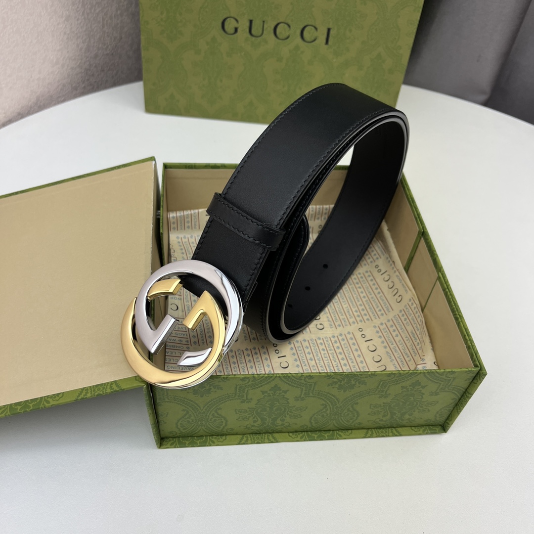 Gucci Male Basic Belt Cow Leather