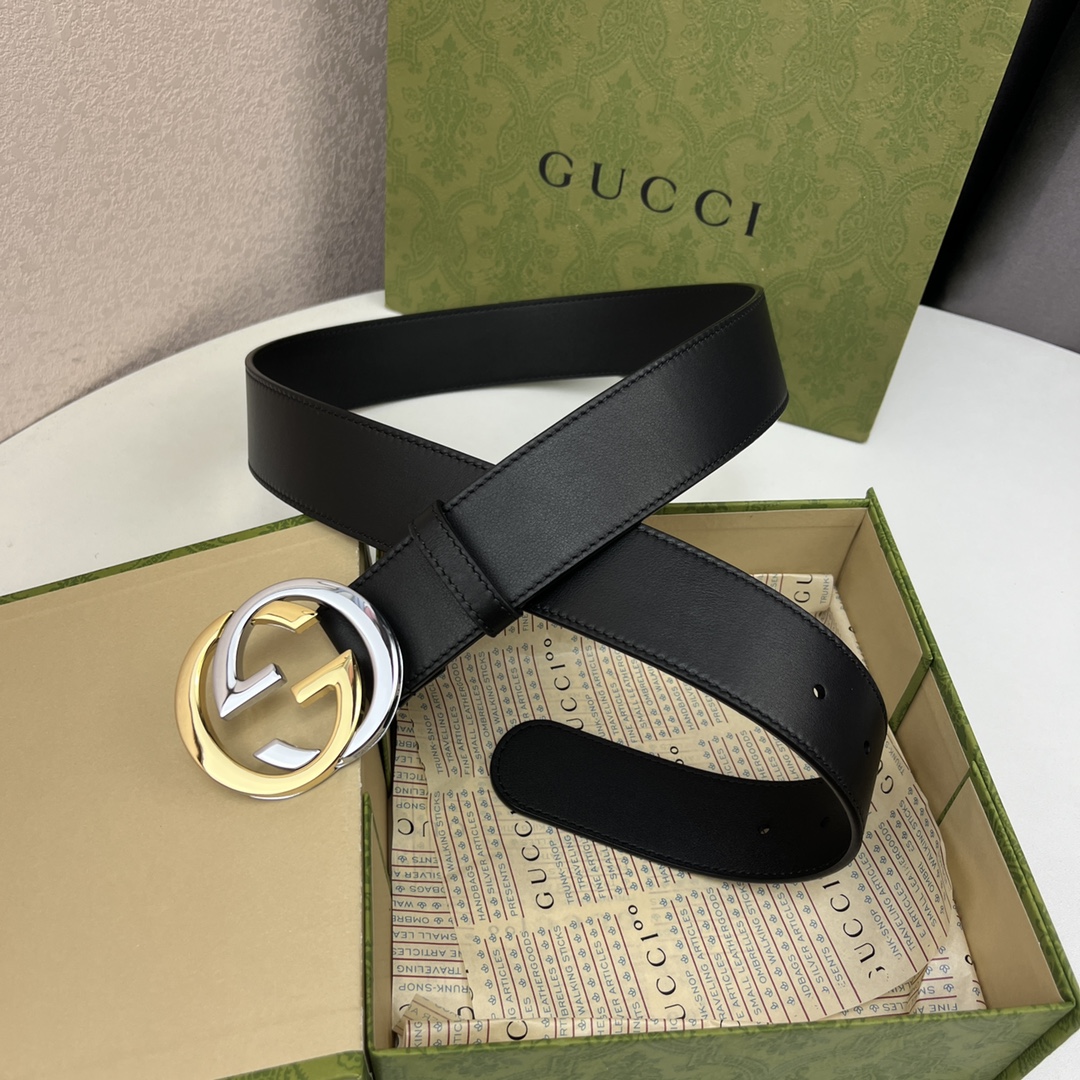 Gucci Male Basic Belt Cow Leather