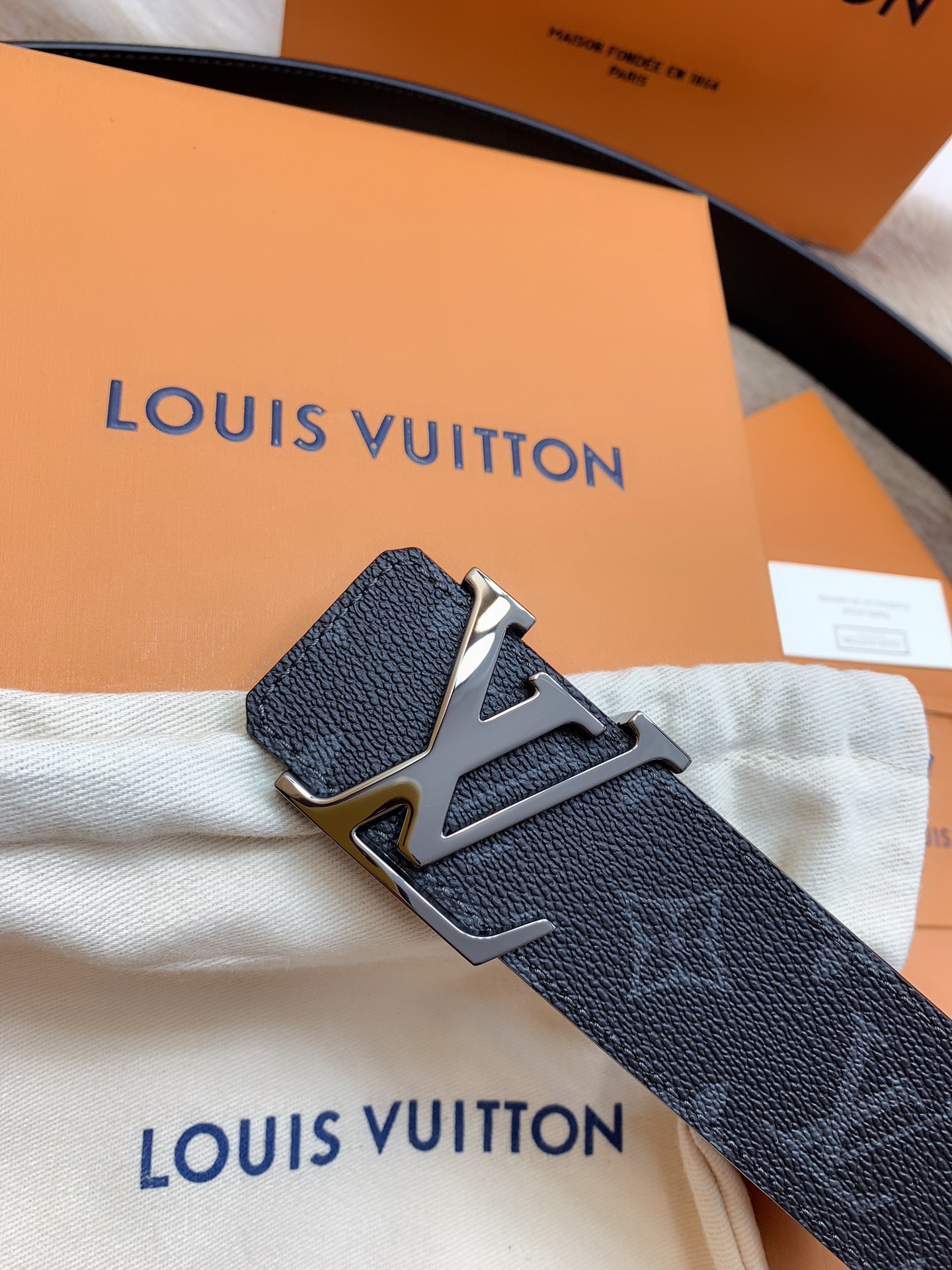 Louis Vuitton Male Basic Belt M-l