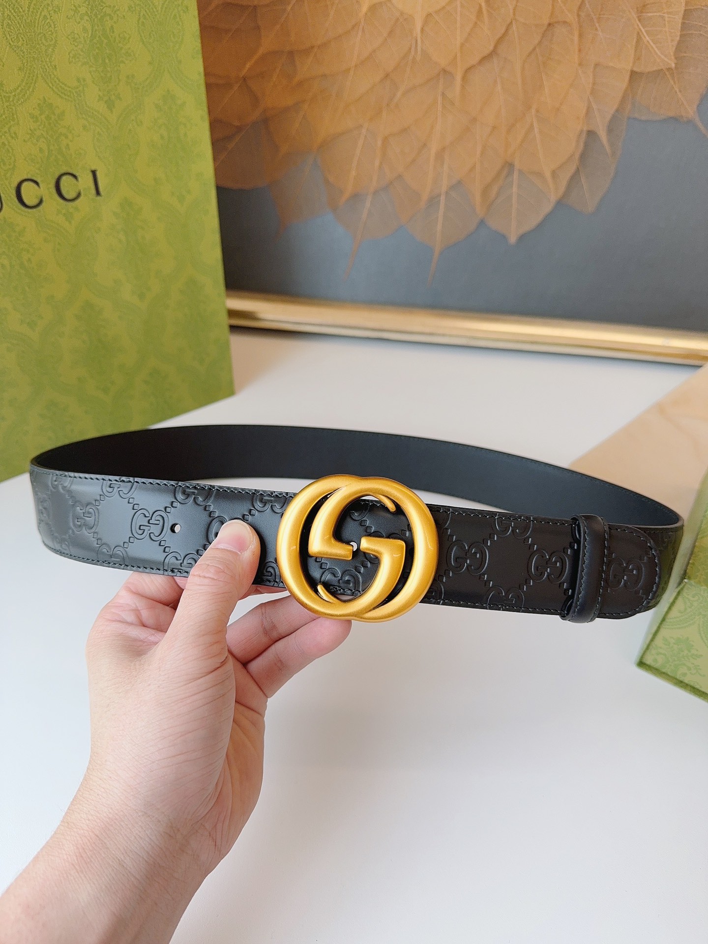 Gucci Male Basic Belt M-l