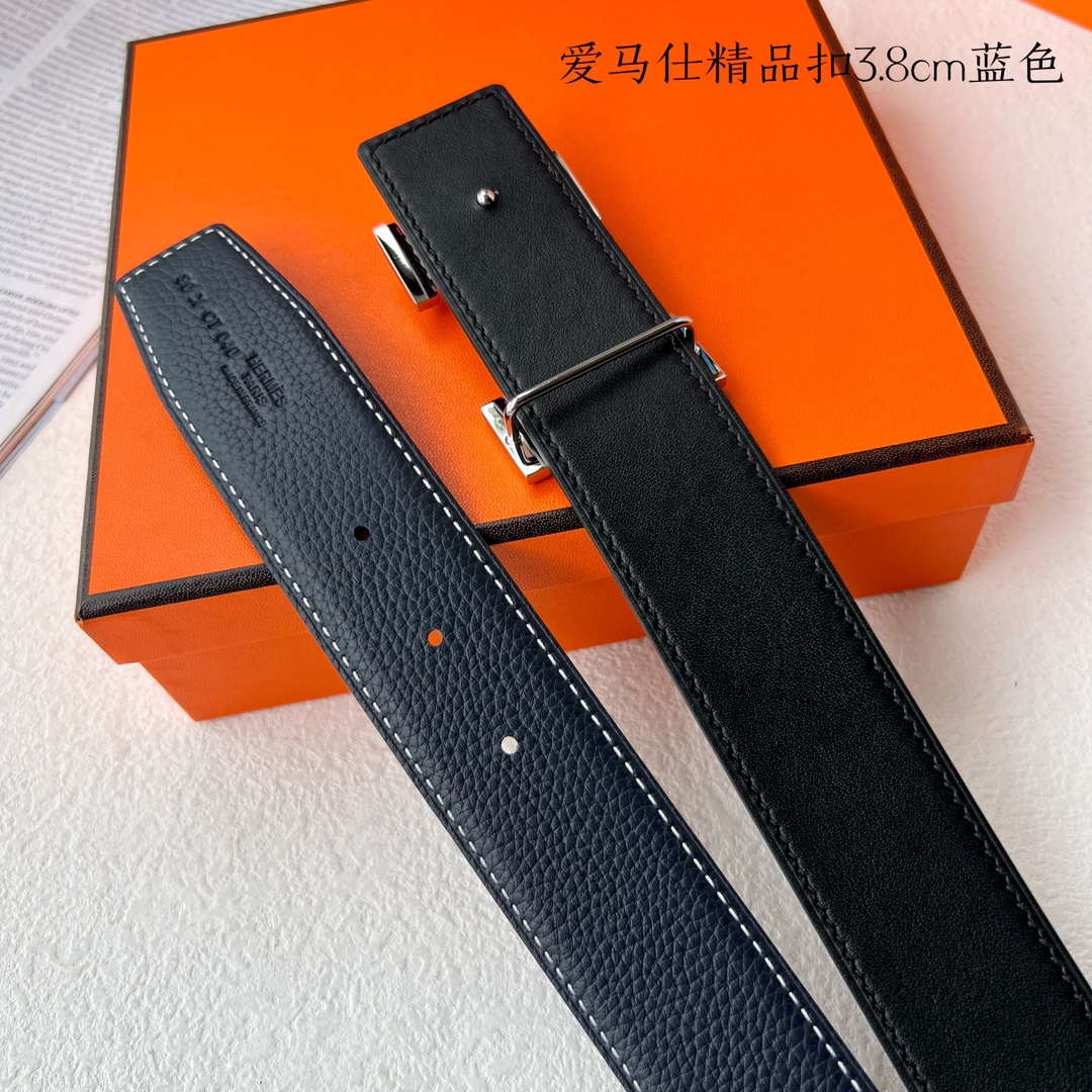 Hermès Male Leather Belt S-m