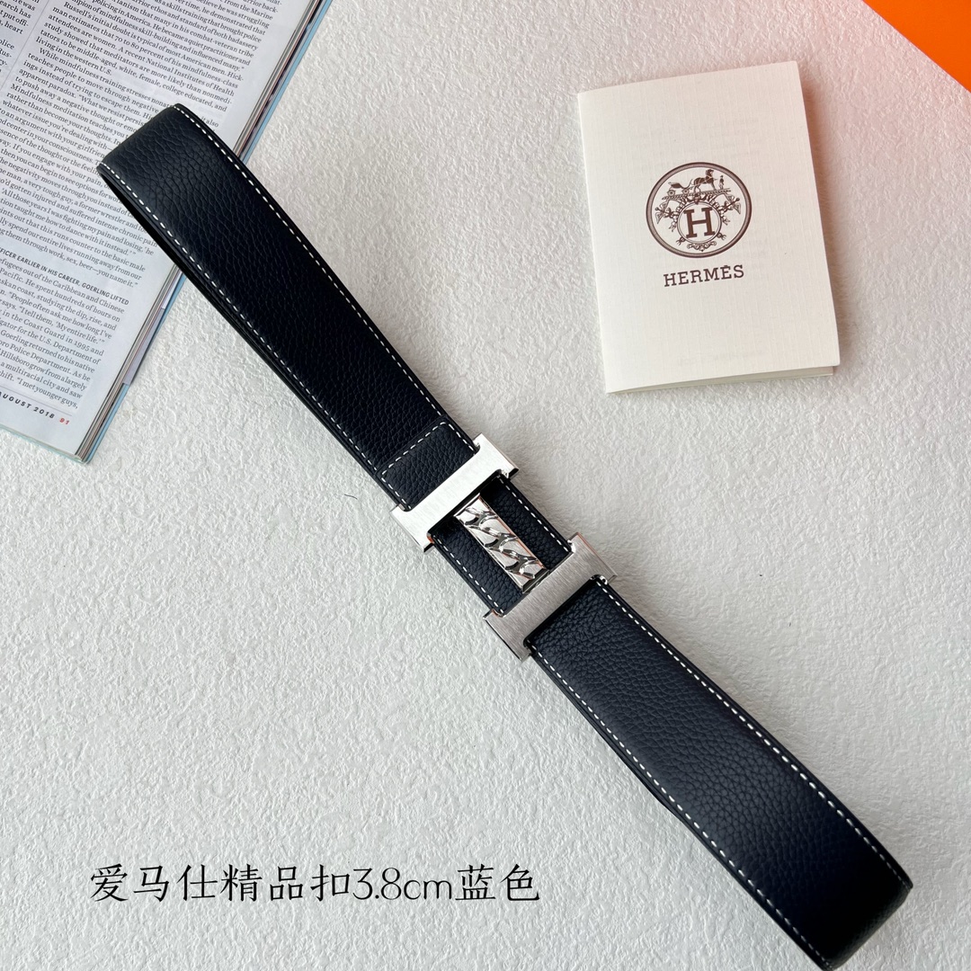 Hermès Male Leather Belt S-m