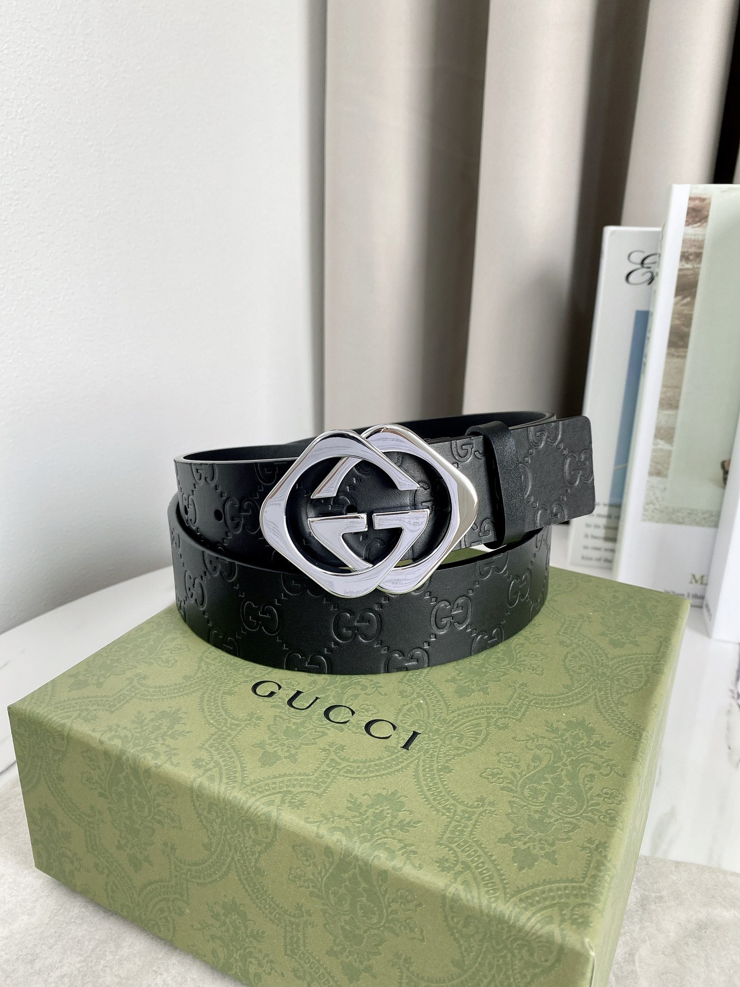 Gucci Male Basic Belt Cow Leather M