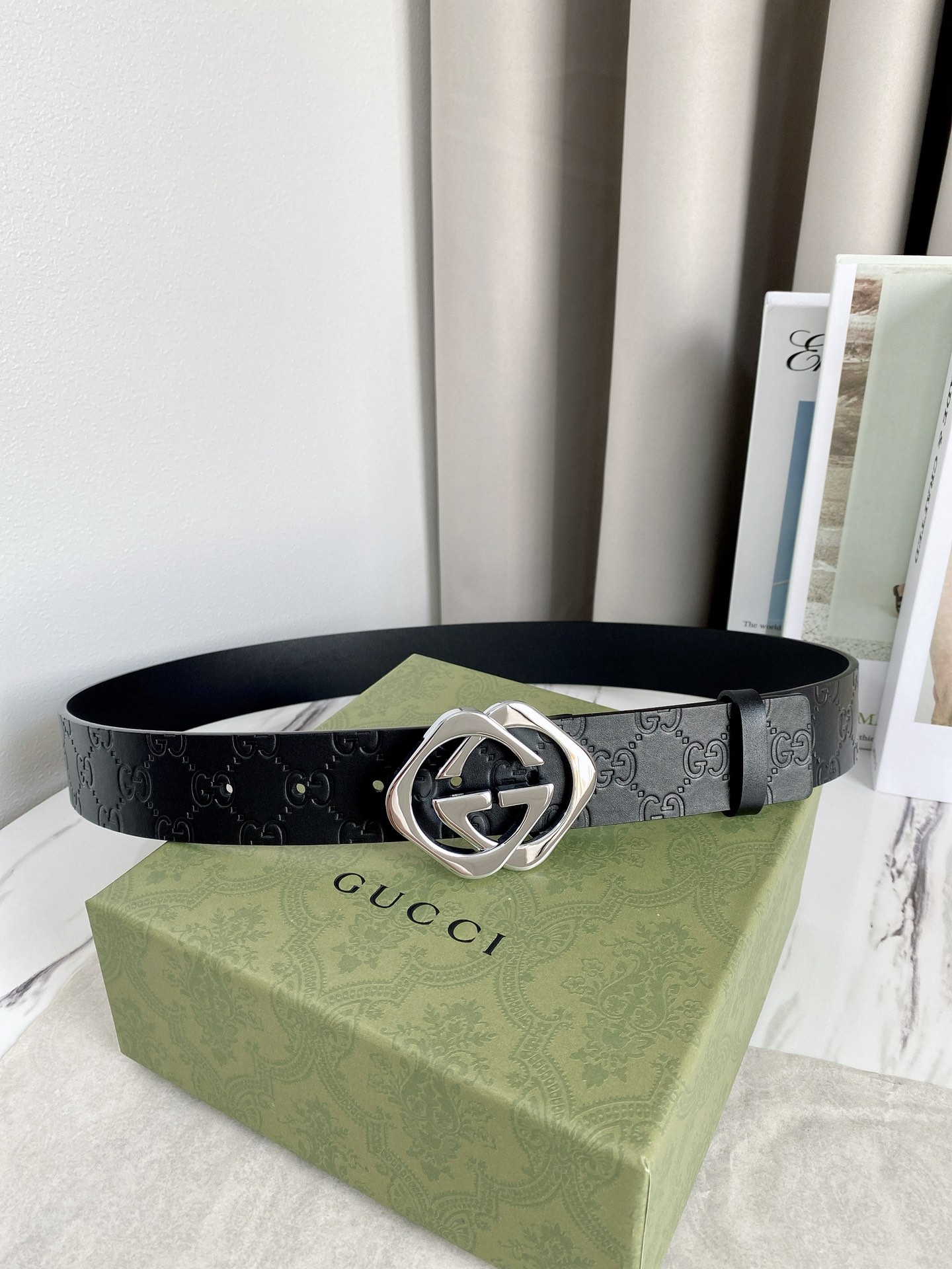 Gucci Male Basic Belt Cow Leather M