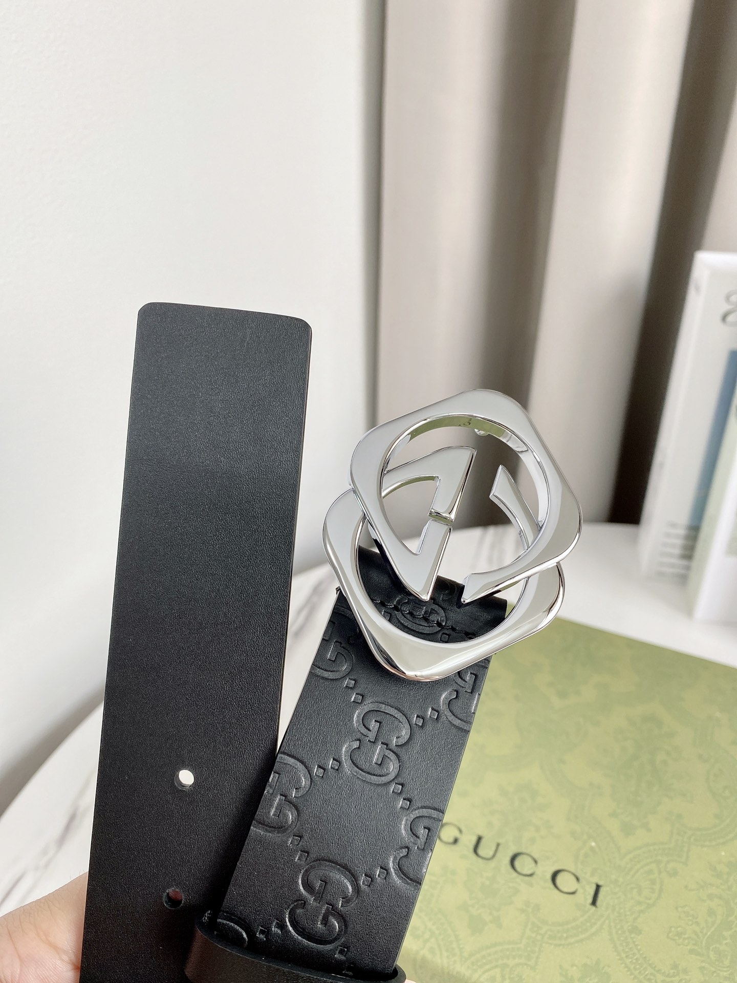 Gucci Male Basic Belt Cow Leather M