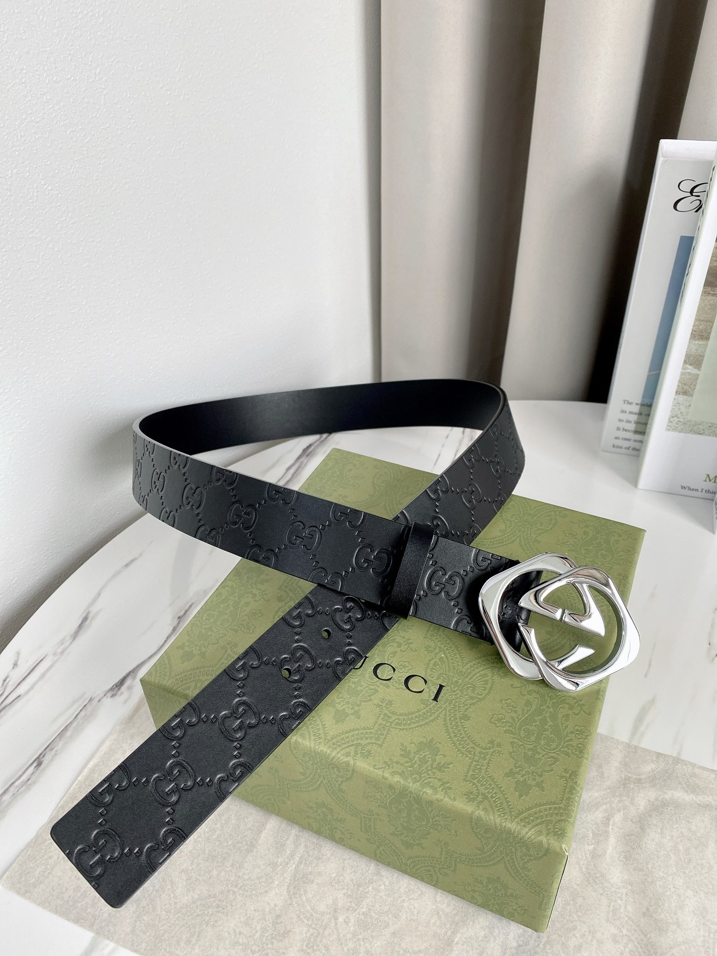 Gucci Male Basic Belt Cow Leather M