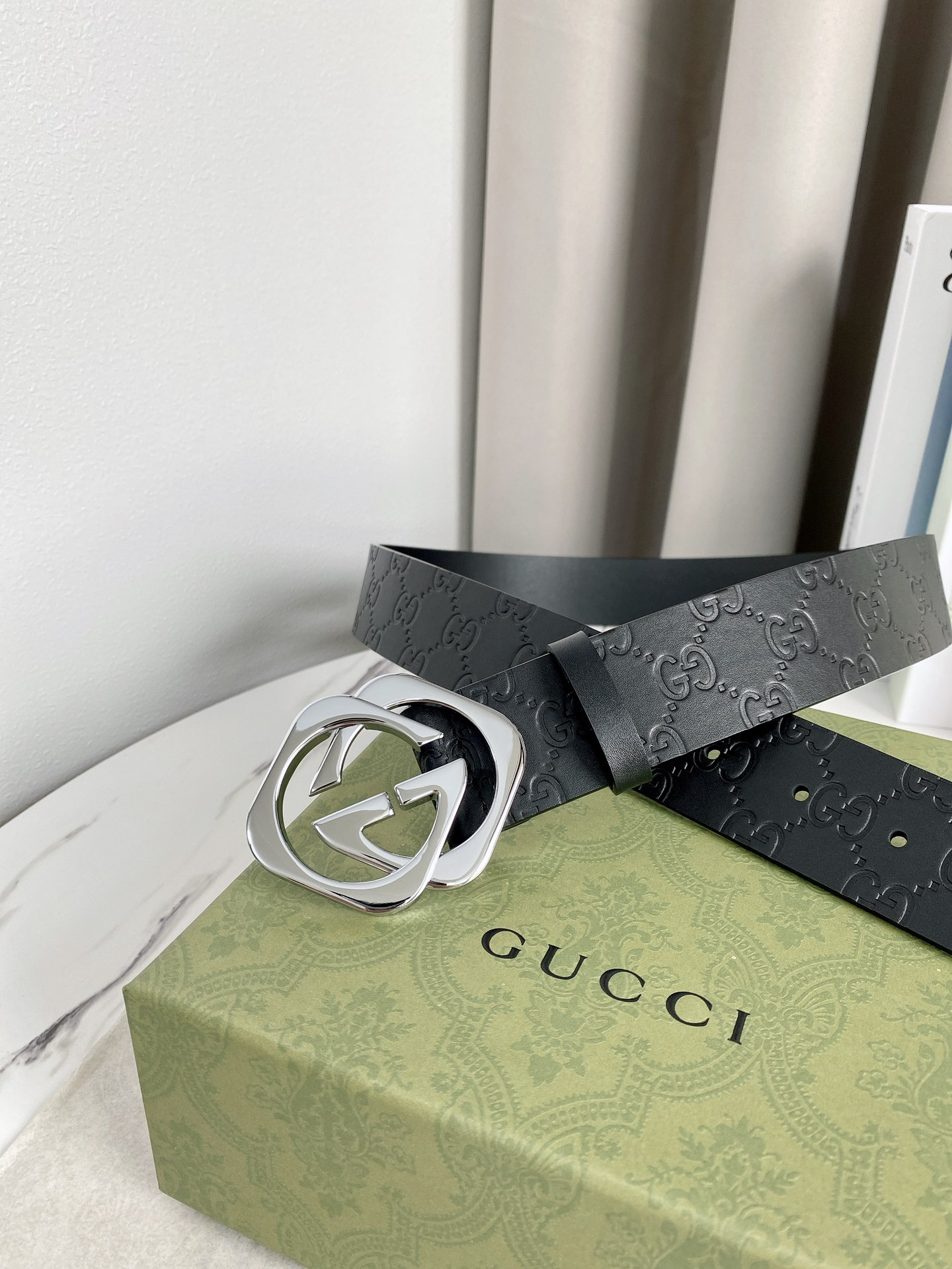 Gucci Male Basic Belt Cow Leather M