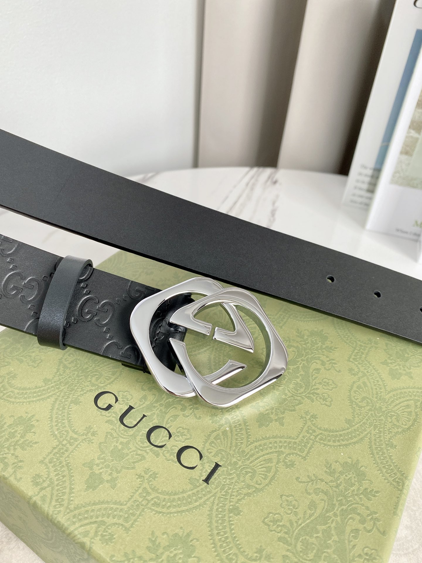 Gucci Male Basic Belt Cow Leather M