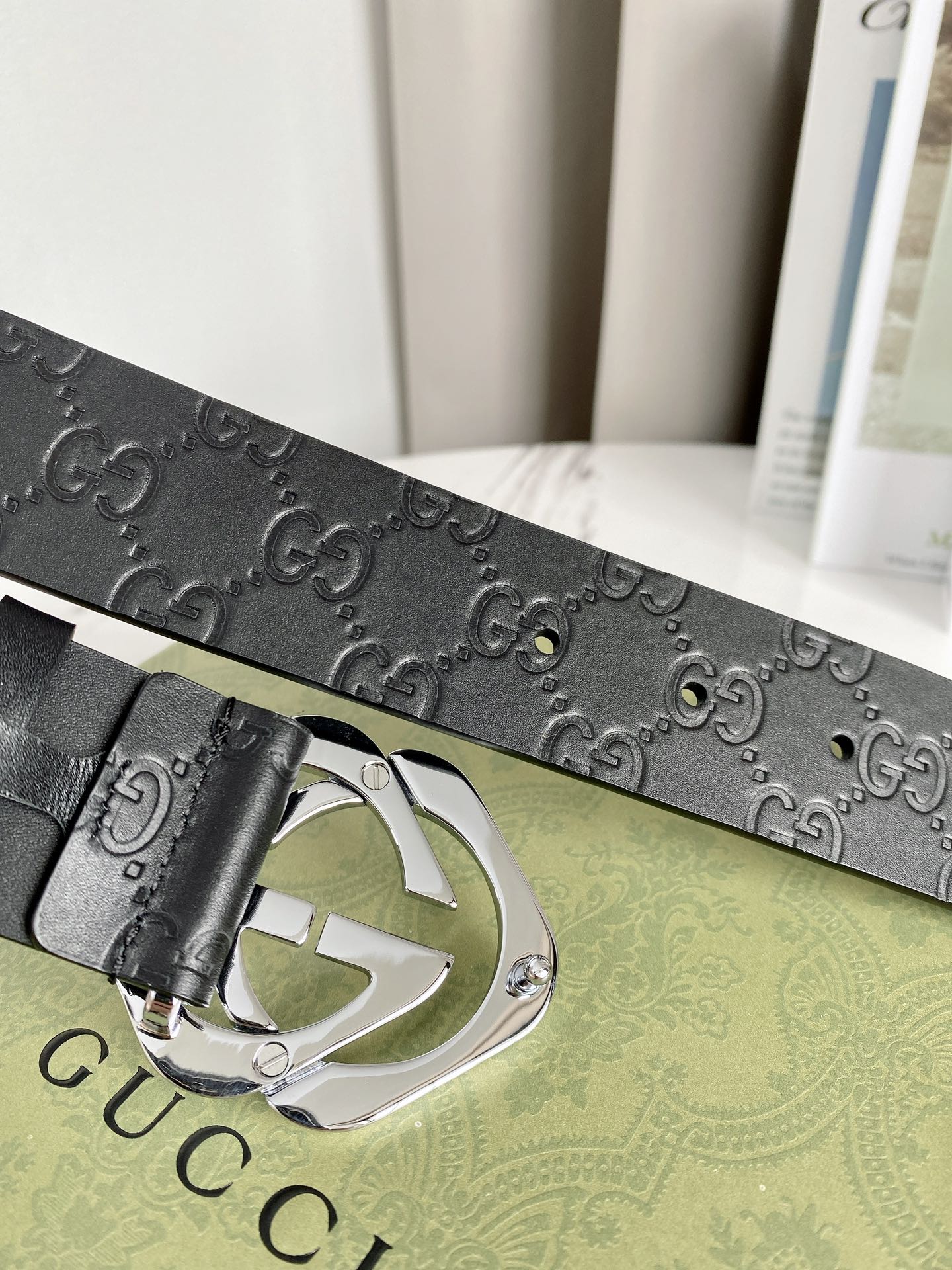 Gucci Male Basic Belt Cow Leather M