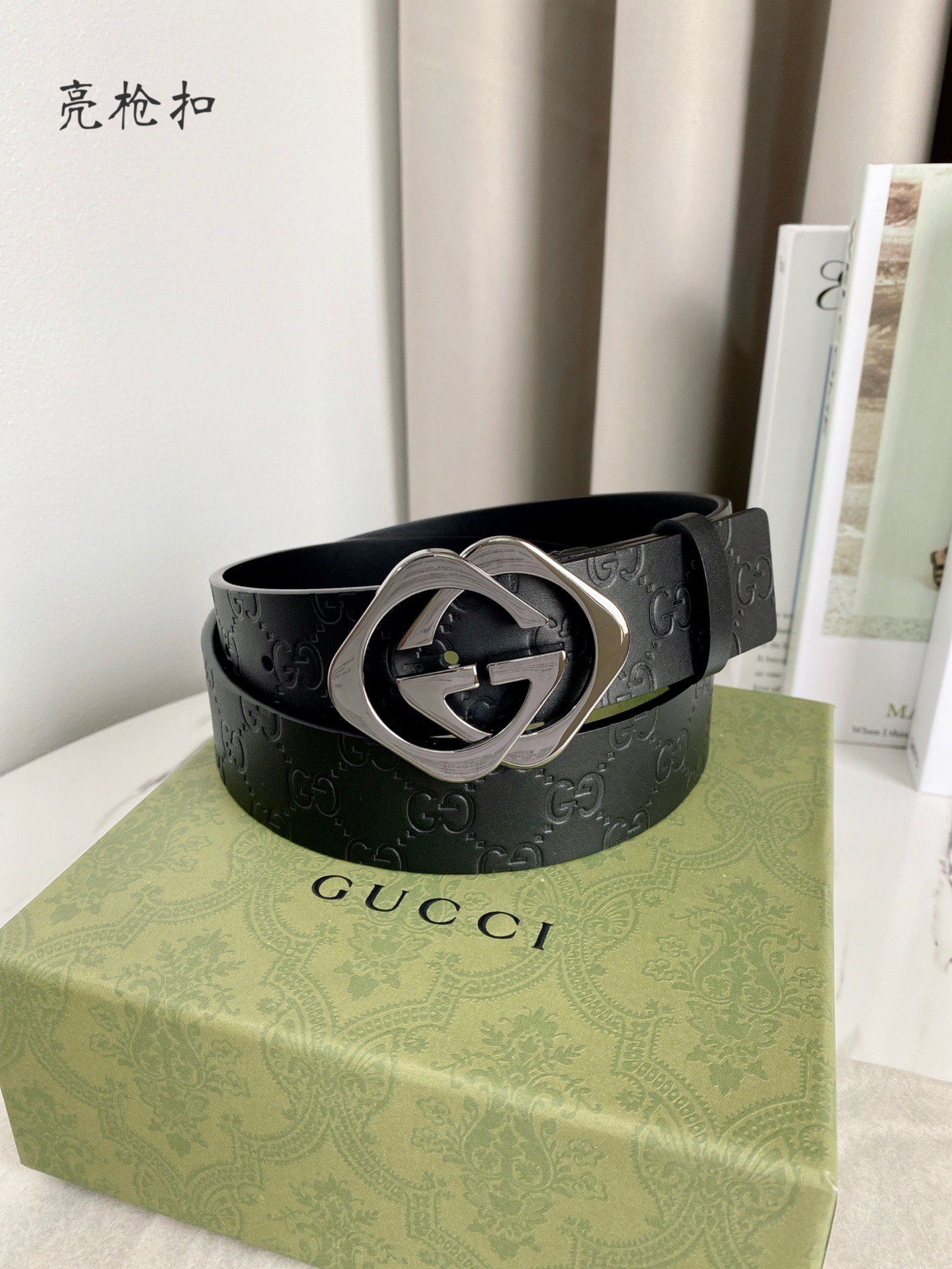 Gucci Male Basic Belt Cow Leather M
