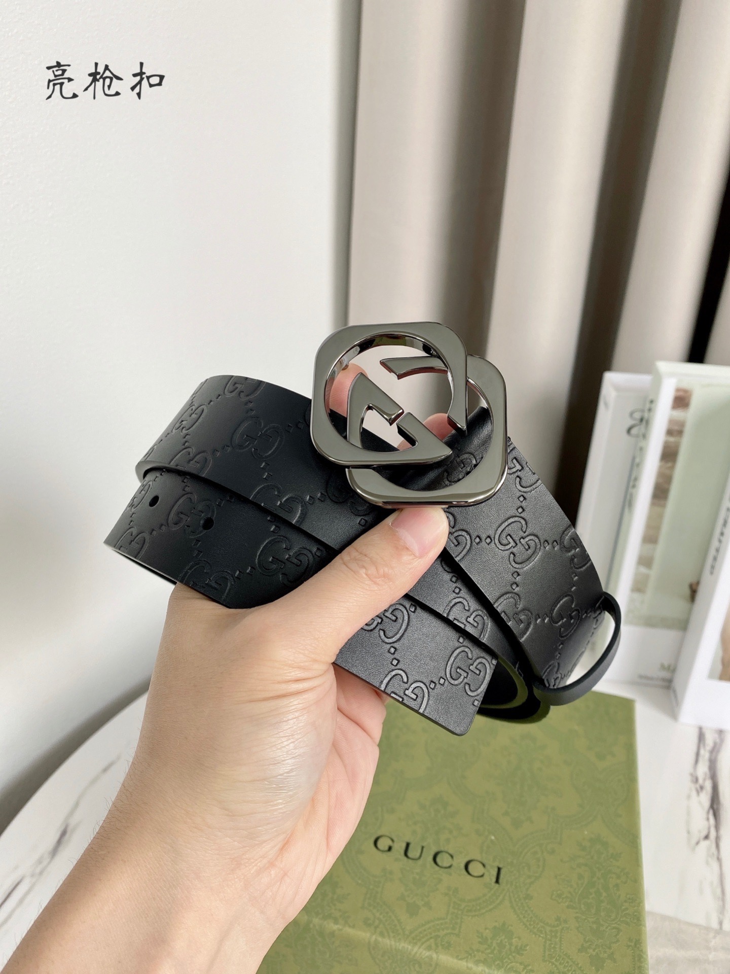 Gucci Male Basic Belt Cow Leather M