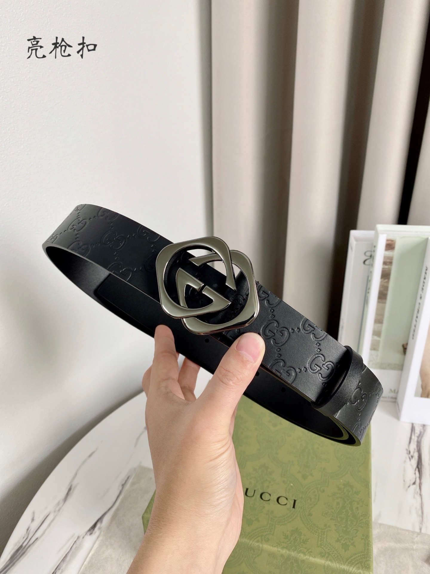 Gucci Male Basic Belt Cow Leather M