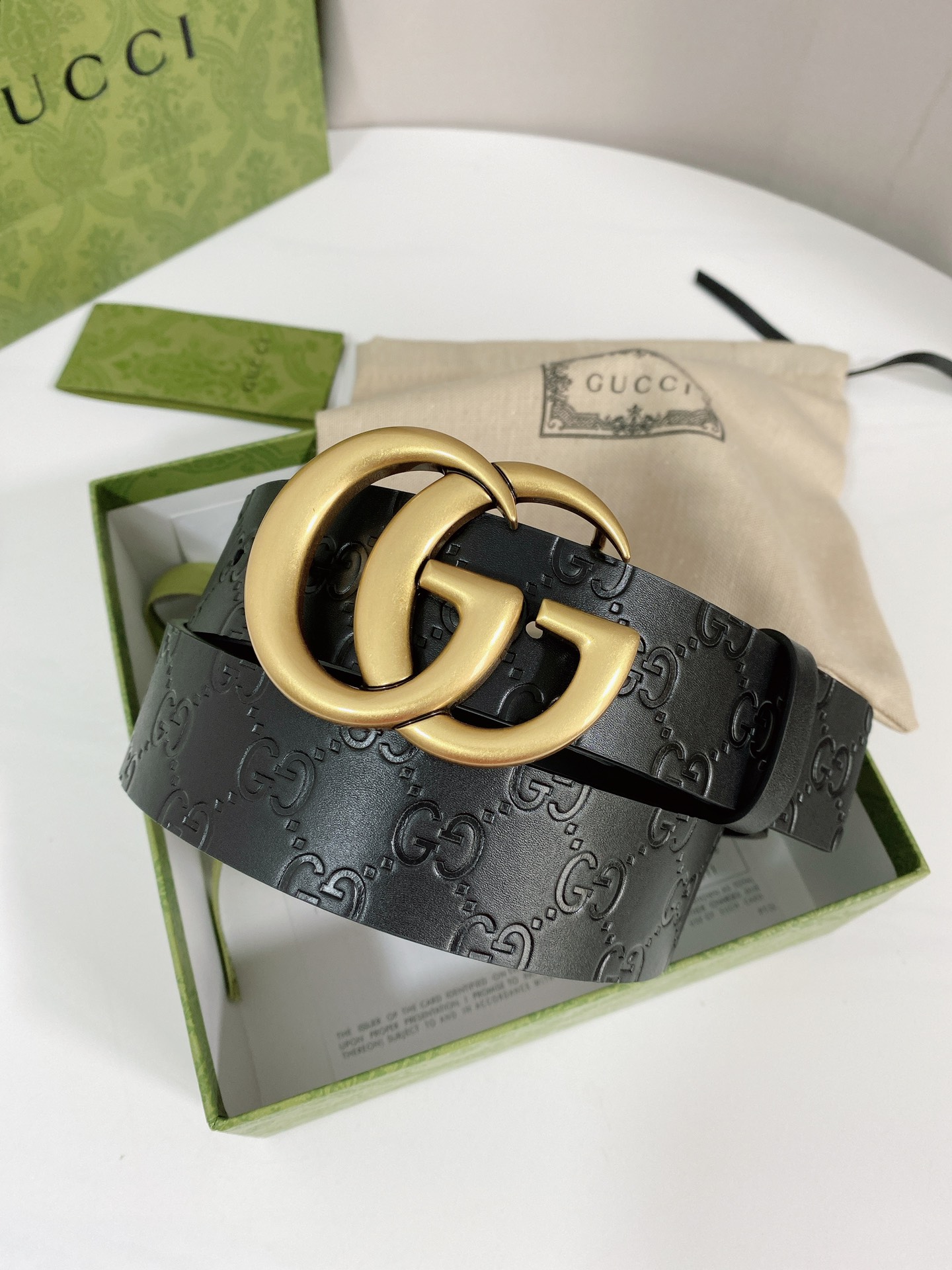Gucci Male Basic Belt Cow Leather M