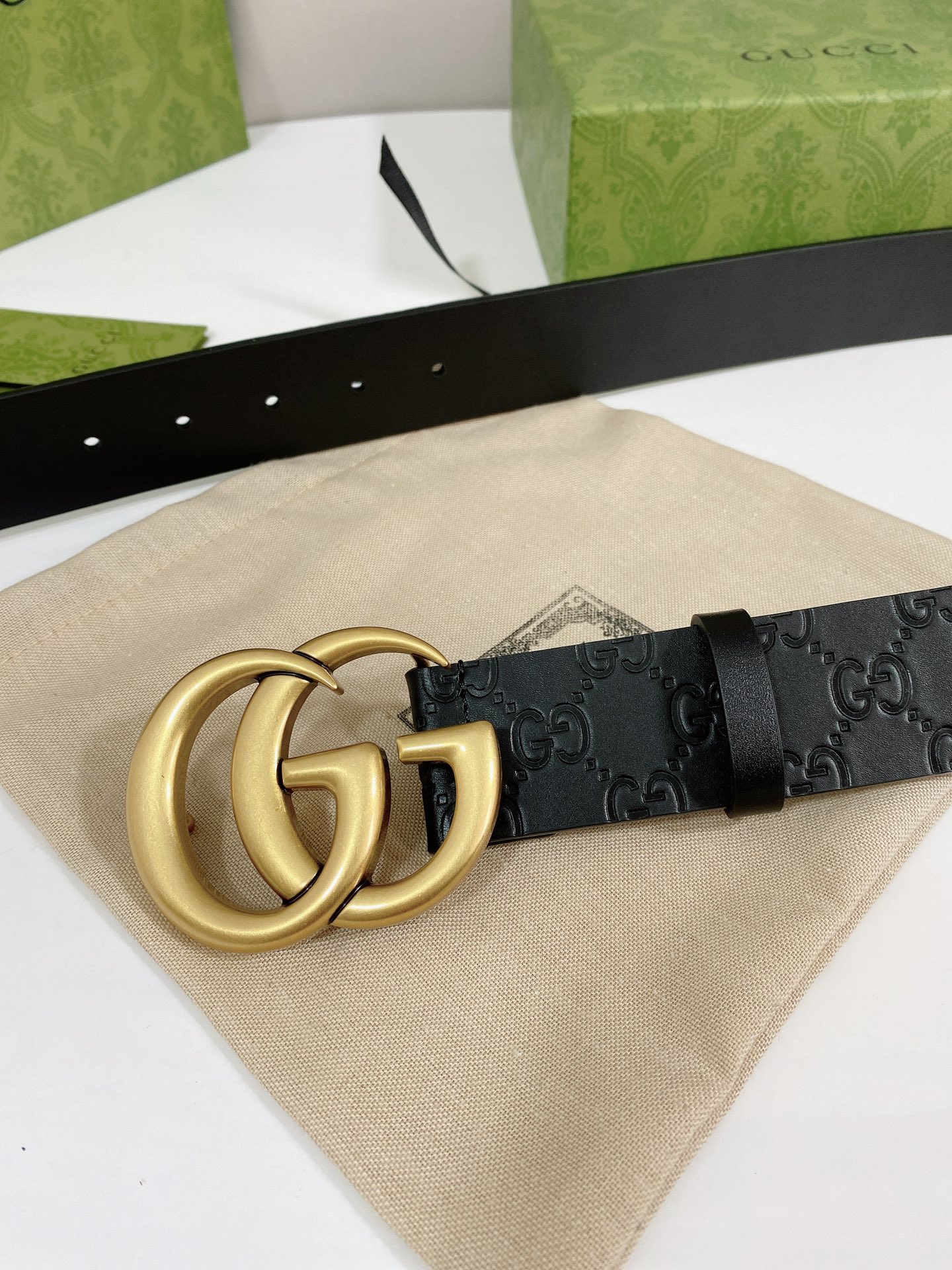 Gucci Male Basic Belt Cow Leather M