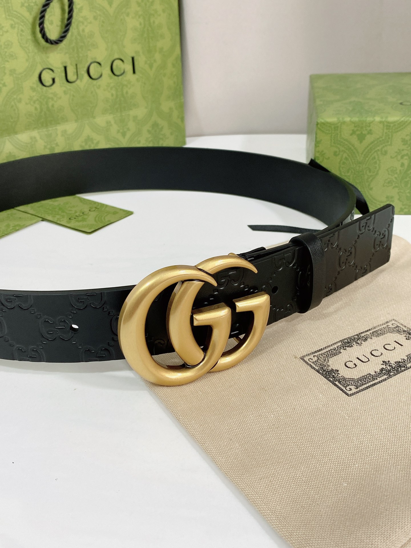 Gucci Male Basic Belt Cow Leather M
