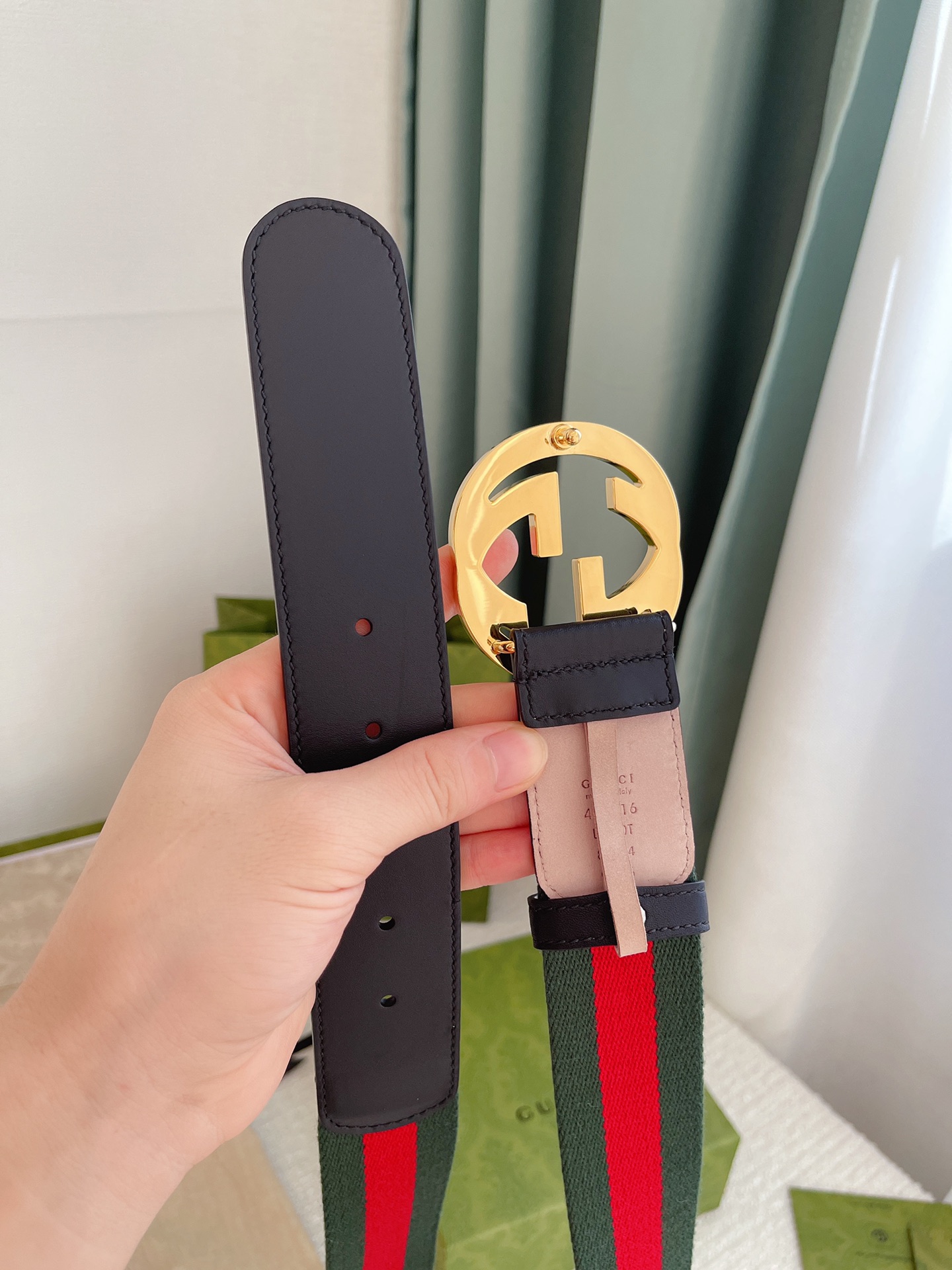 Gucci Male Leather Belt Cow Leather M