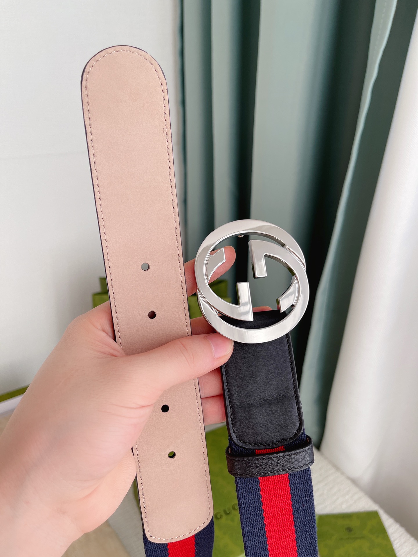 Gucci Male Leather Belt Cow Leather M