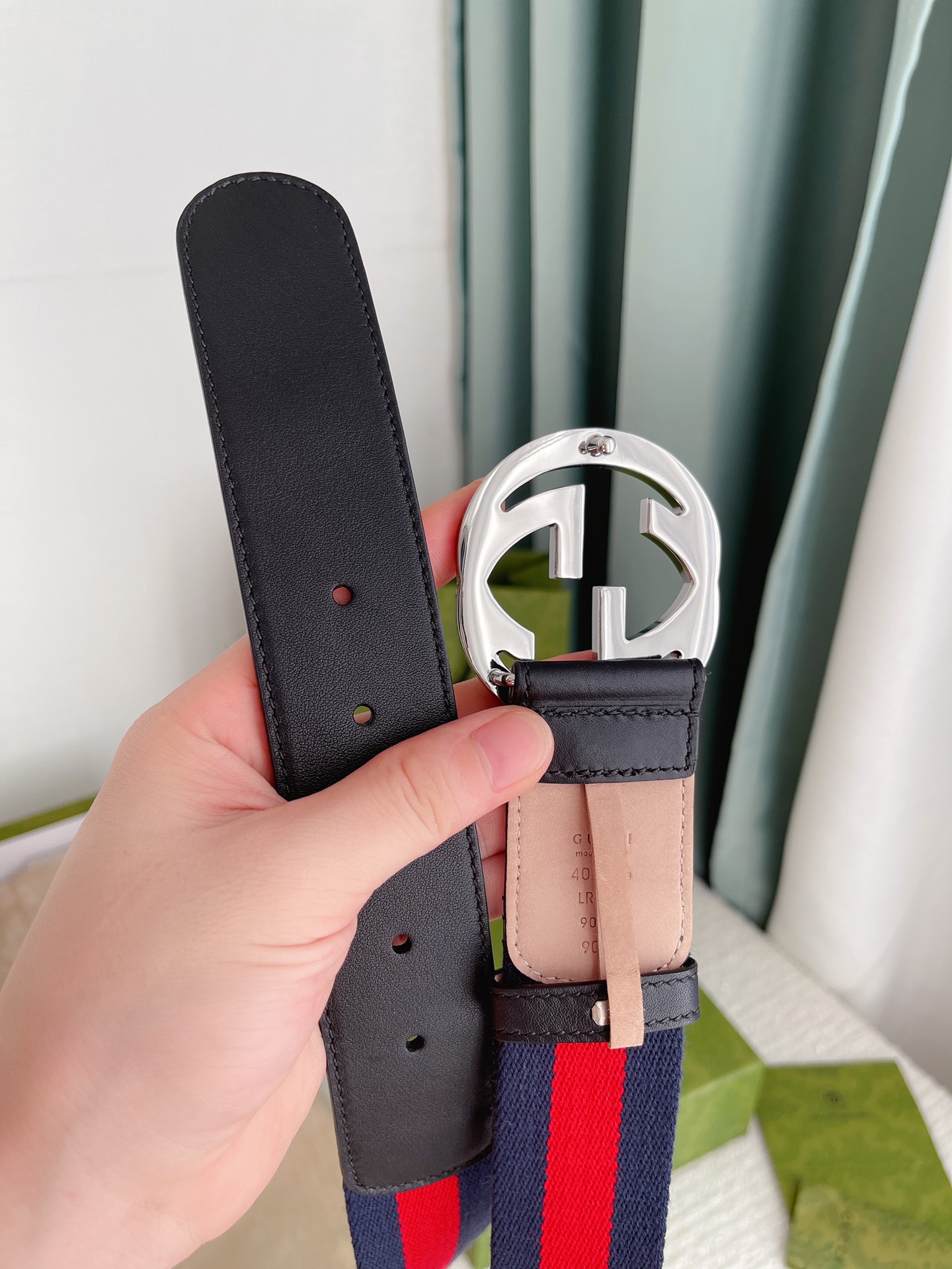 Gucci Male Leather Belt Cow Leather M