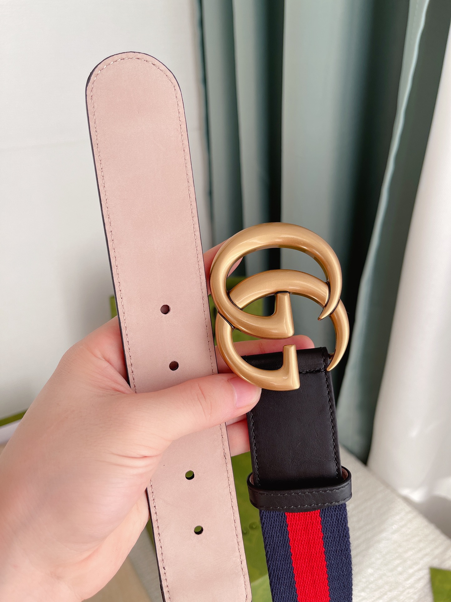 Gucci Male Leather Belt Cow Leather M