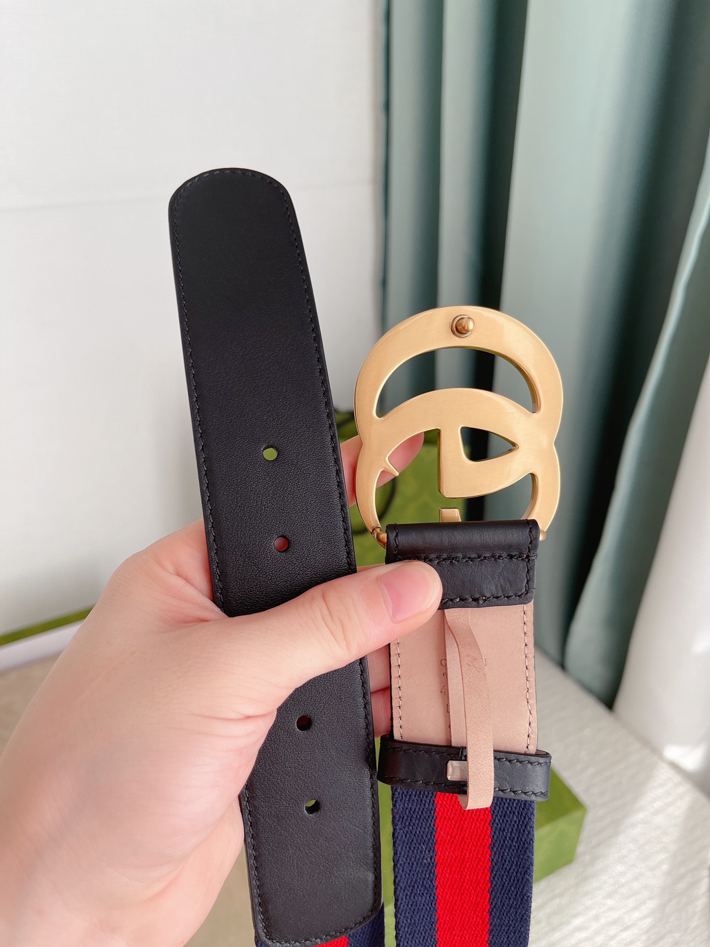 Gucci Male Leather Belt Cow Leather M