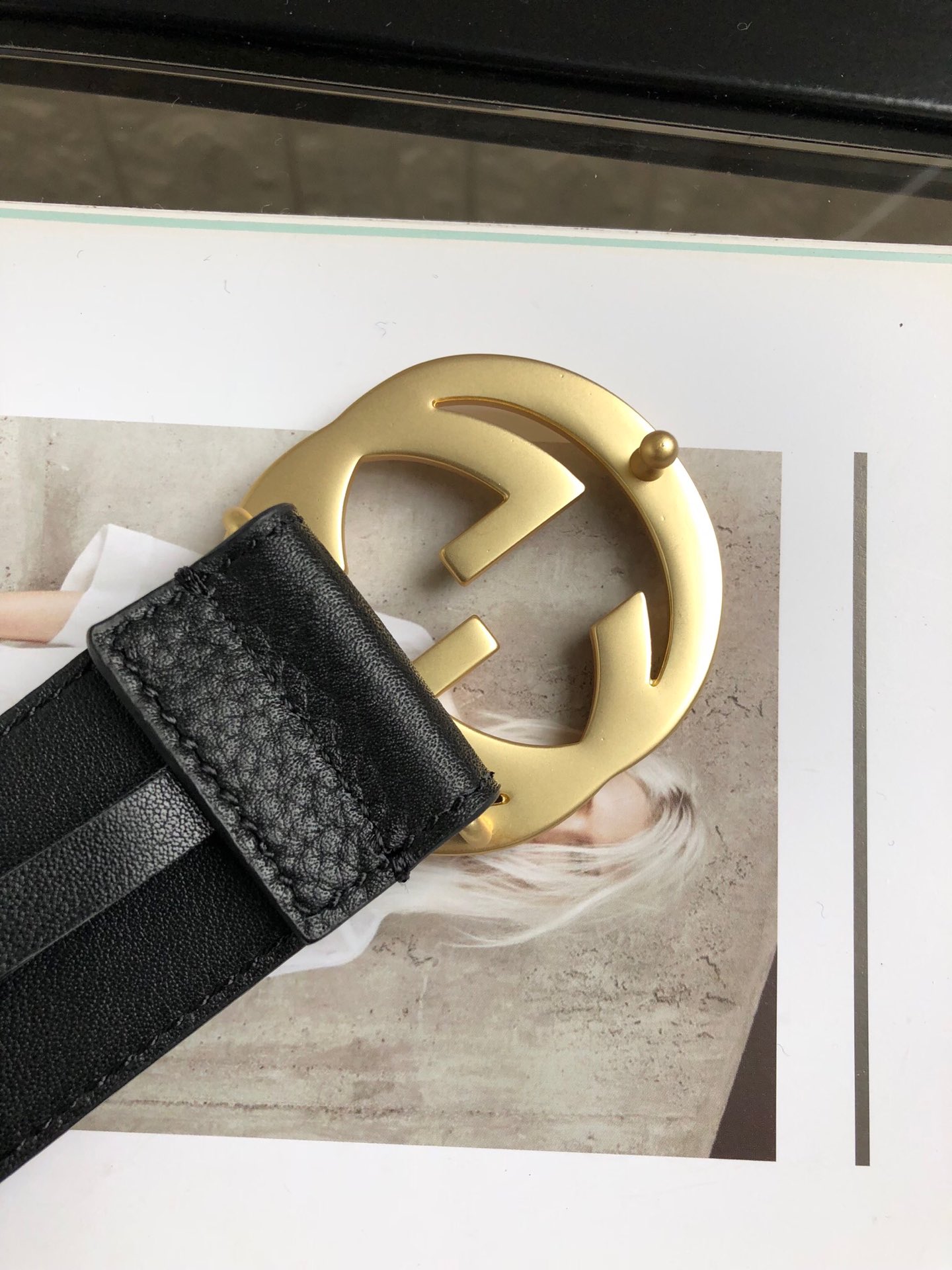 Gucci Basic Belt Top Grain Leather
