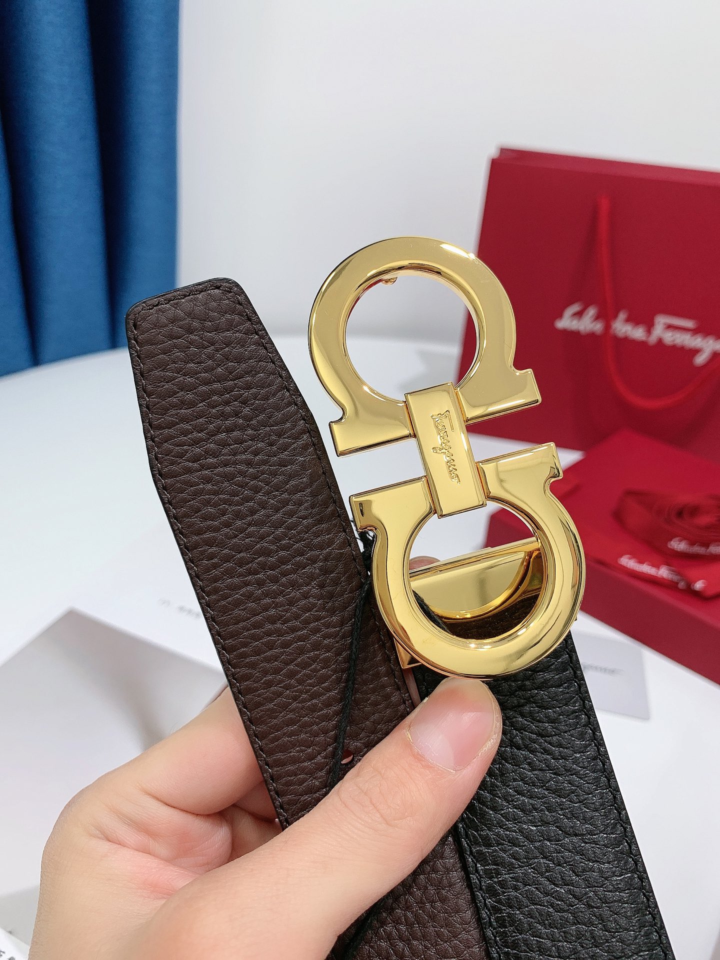 Salvatore Ferragamo Basic Belt 35mm