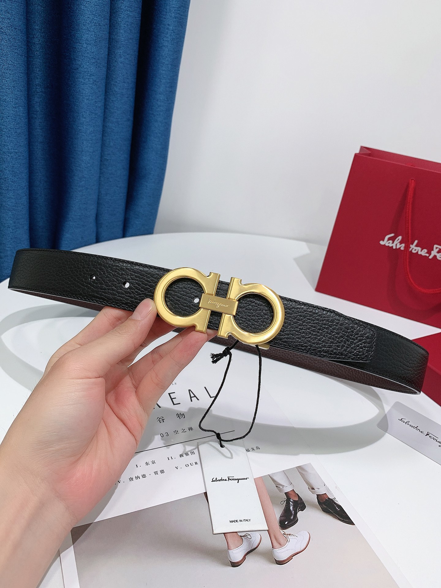 Salvatore Ferragamo Basic Belt 35mm