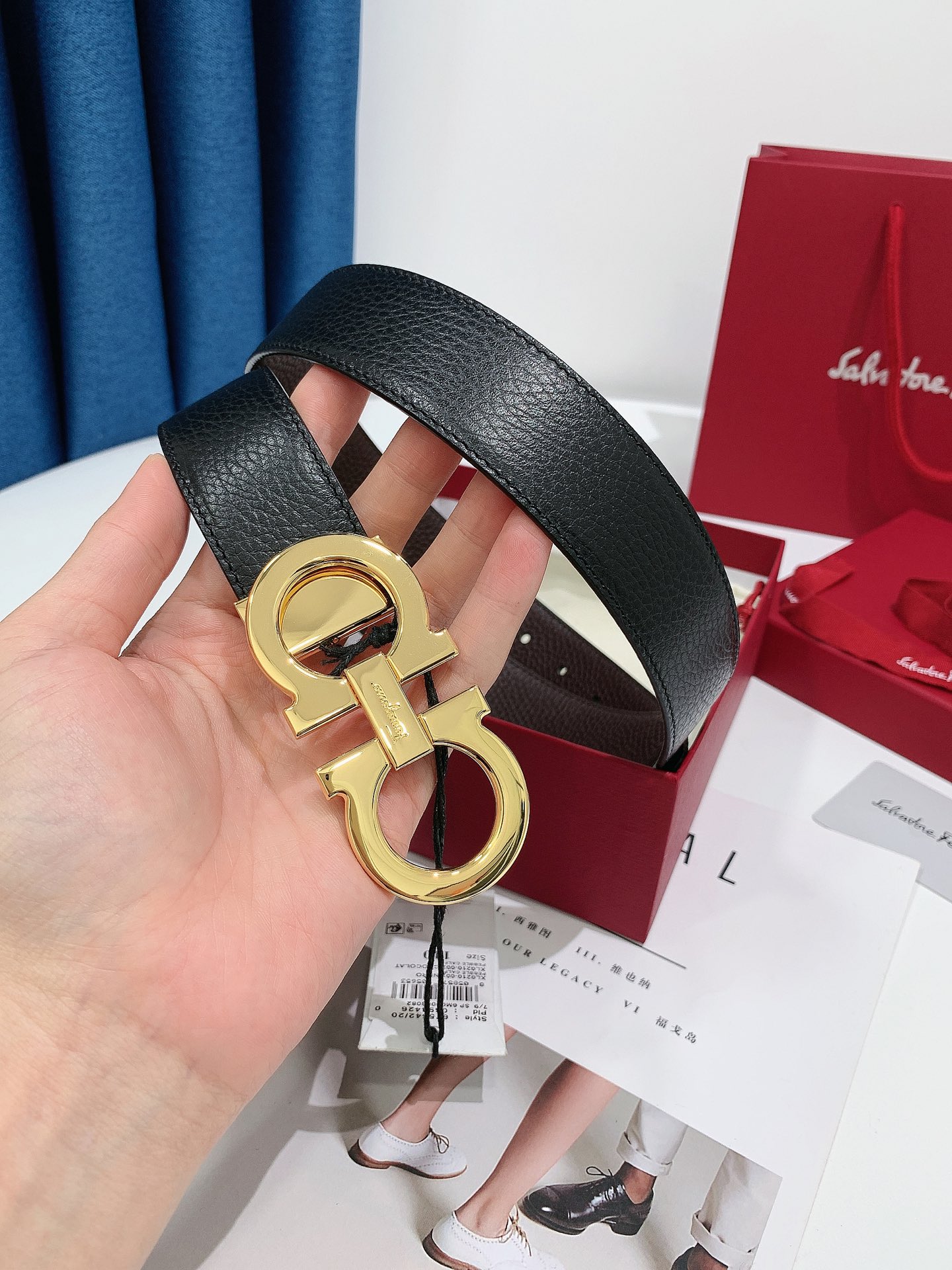 Salvatore Ferragamo Basic Belt 35mm