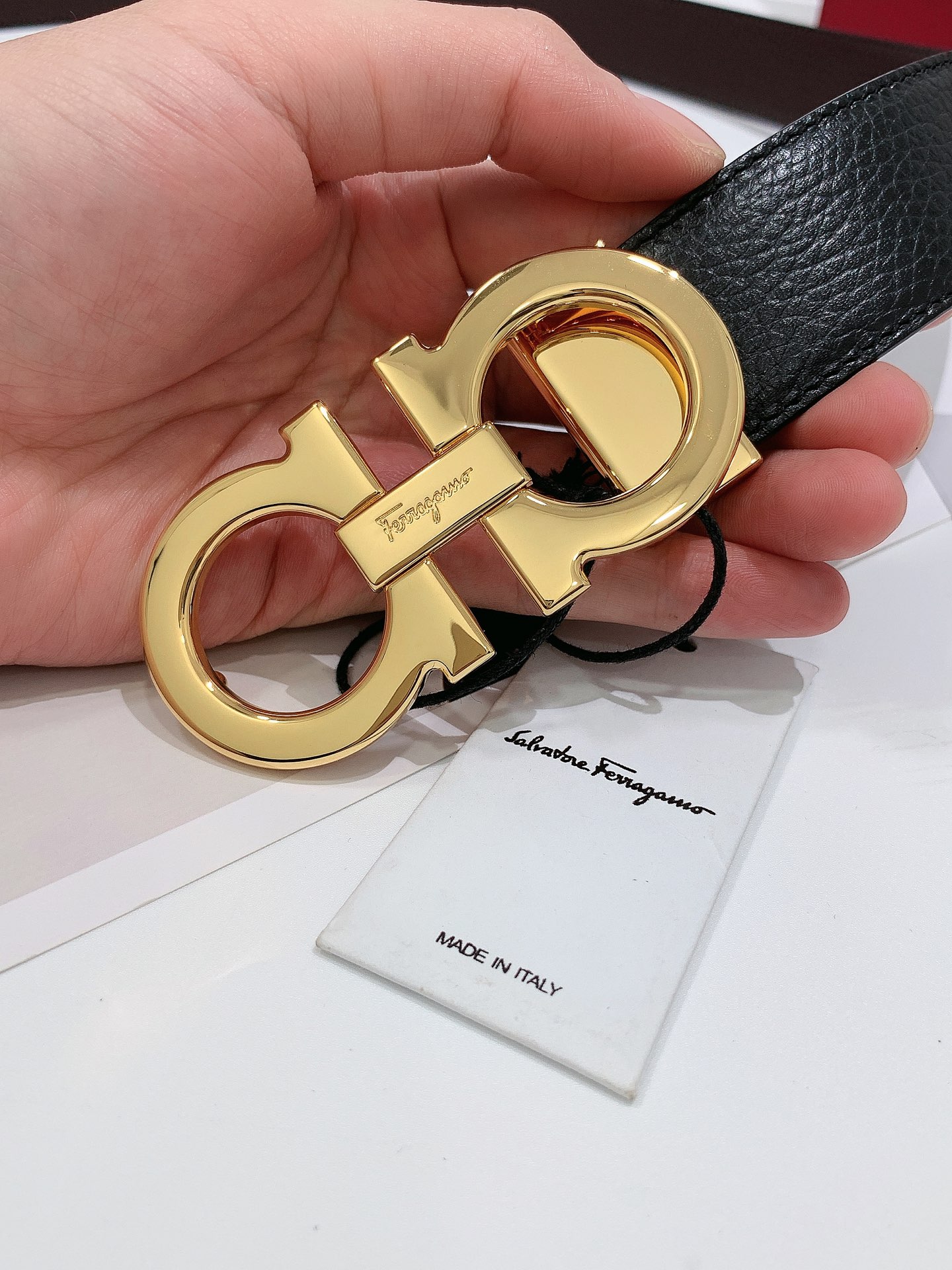 Salvatore Ferragamo Basic Belt 35mm