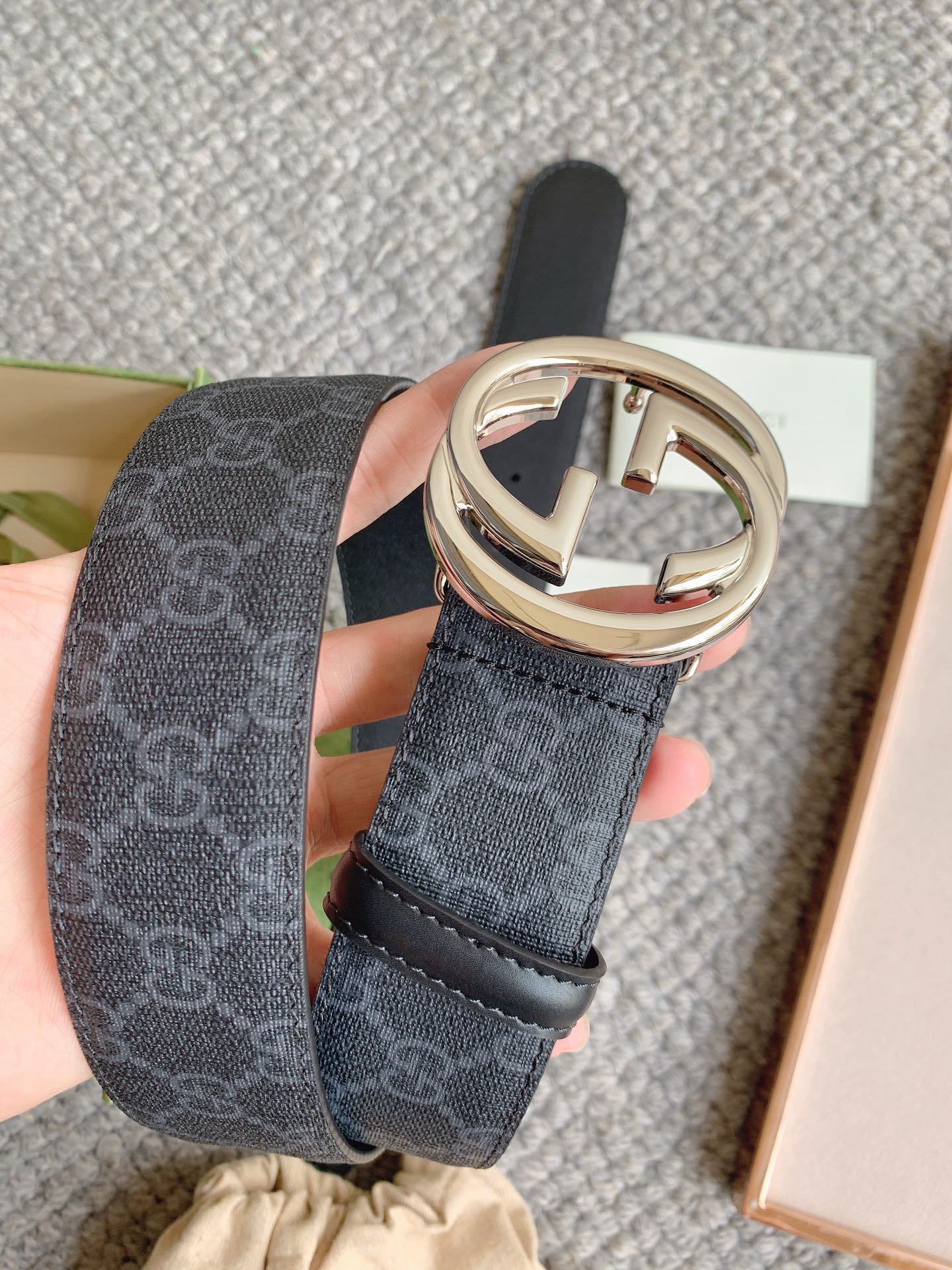 Gucci Male Basic Belt Black S