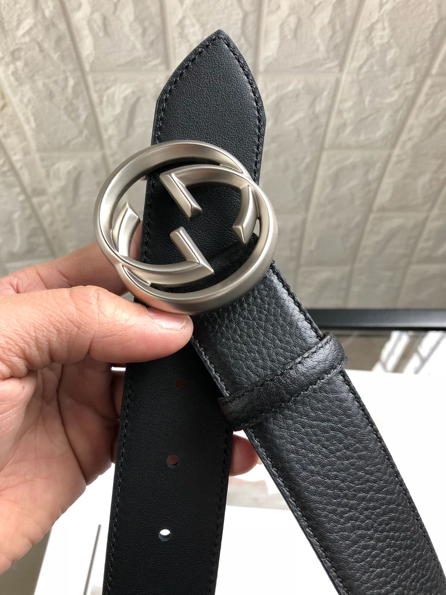 Gucci Basic Belt Top Grain Leather