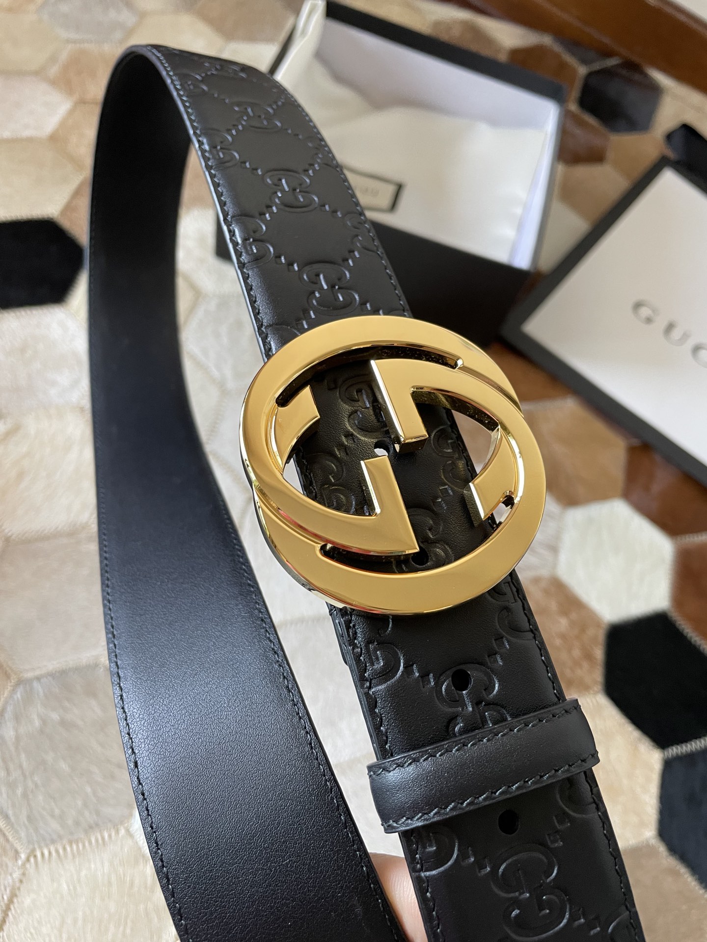 Gucci Male Basic Belt S