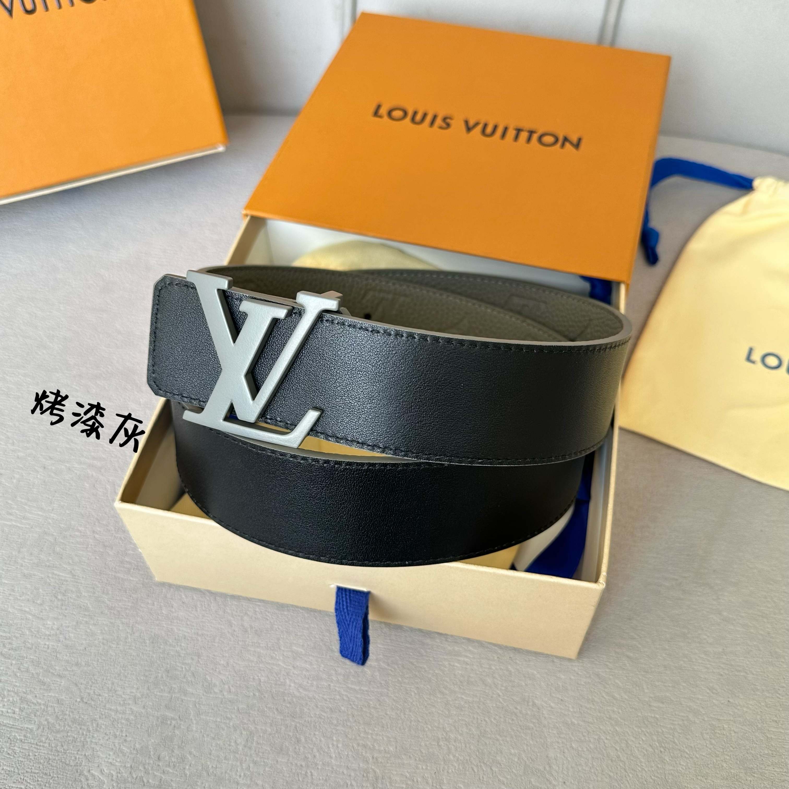 Louis Vuitton Basic Belt Cow Leather 40mm-s-l