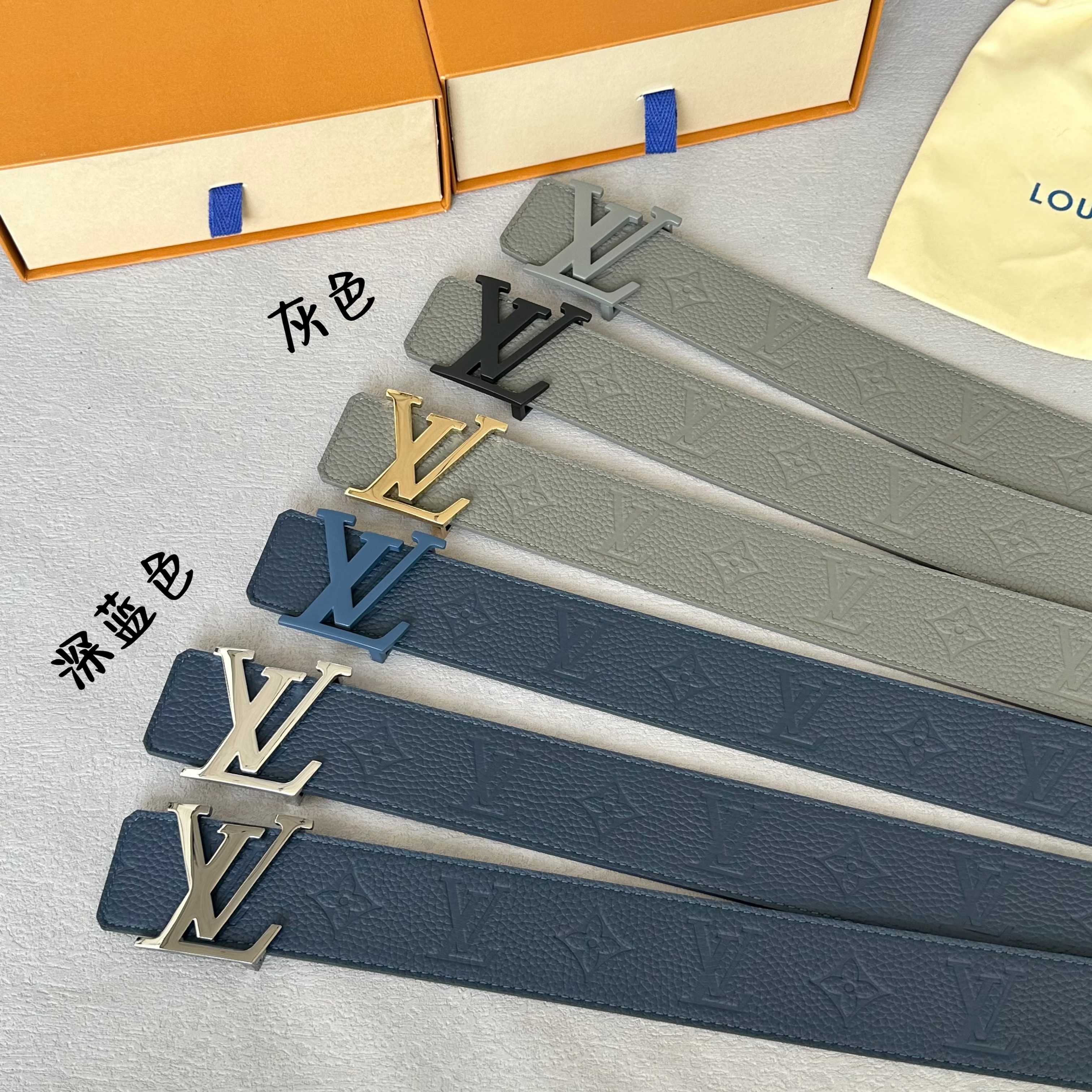 Louis Vuitton Basic Belt Cow Leather 40mm-s-l