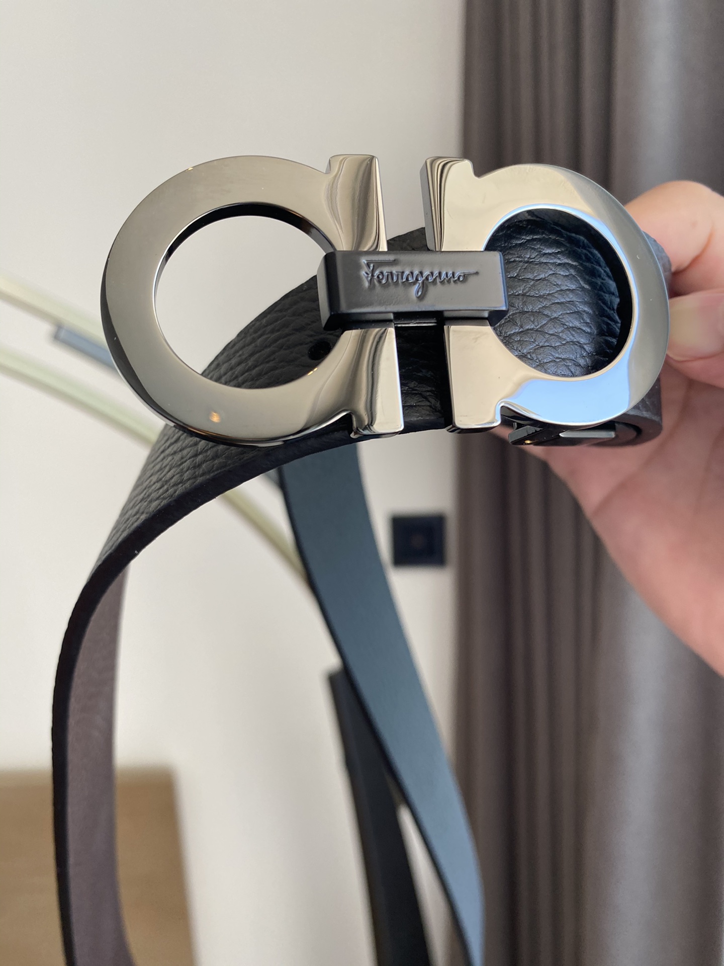 Salvatore Ferragamo Male Basic Belt Cow Leather M