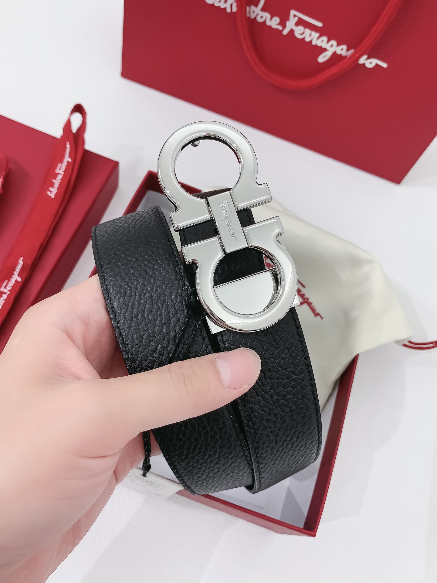 Basic Belt Top Grain Leather 125cm-m