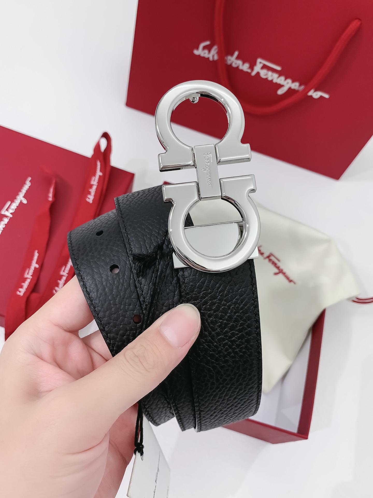 Basic Belt Top Grain Leather 125cm-m