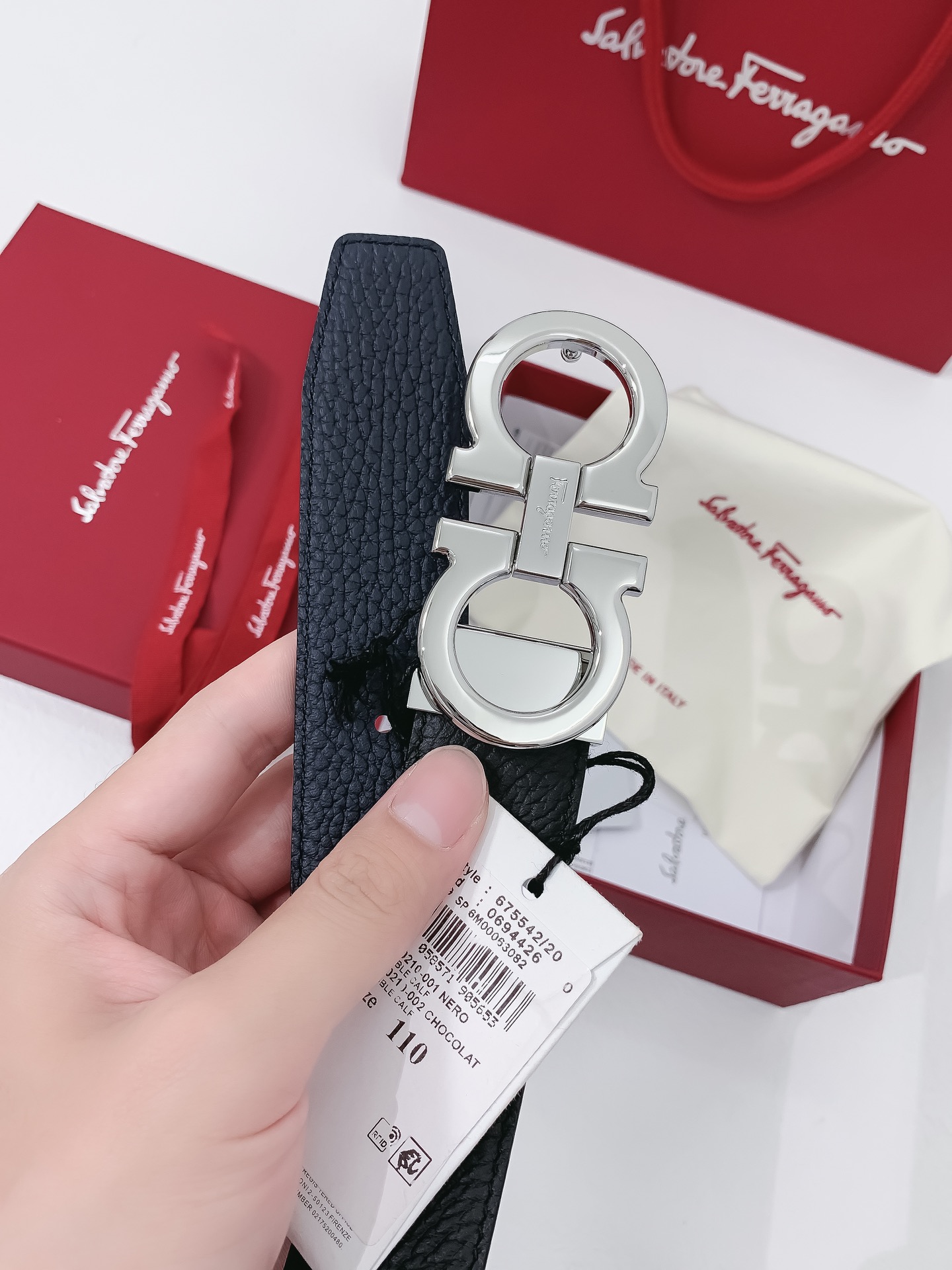 Basic Belt Top Grain Leather 125cm-m